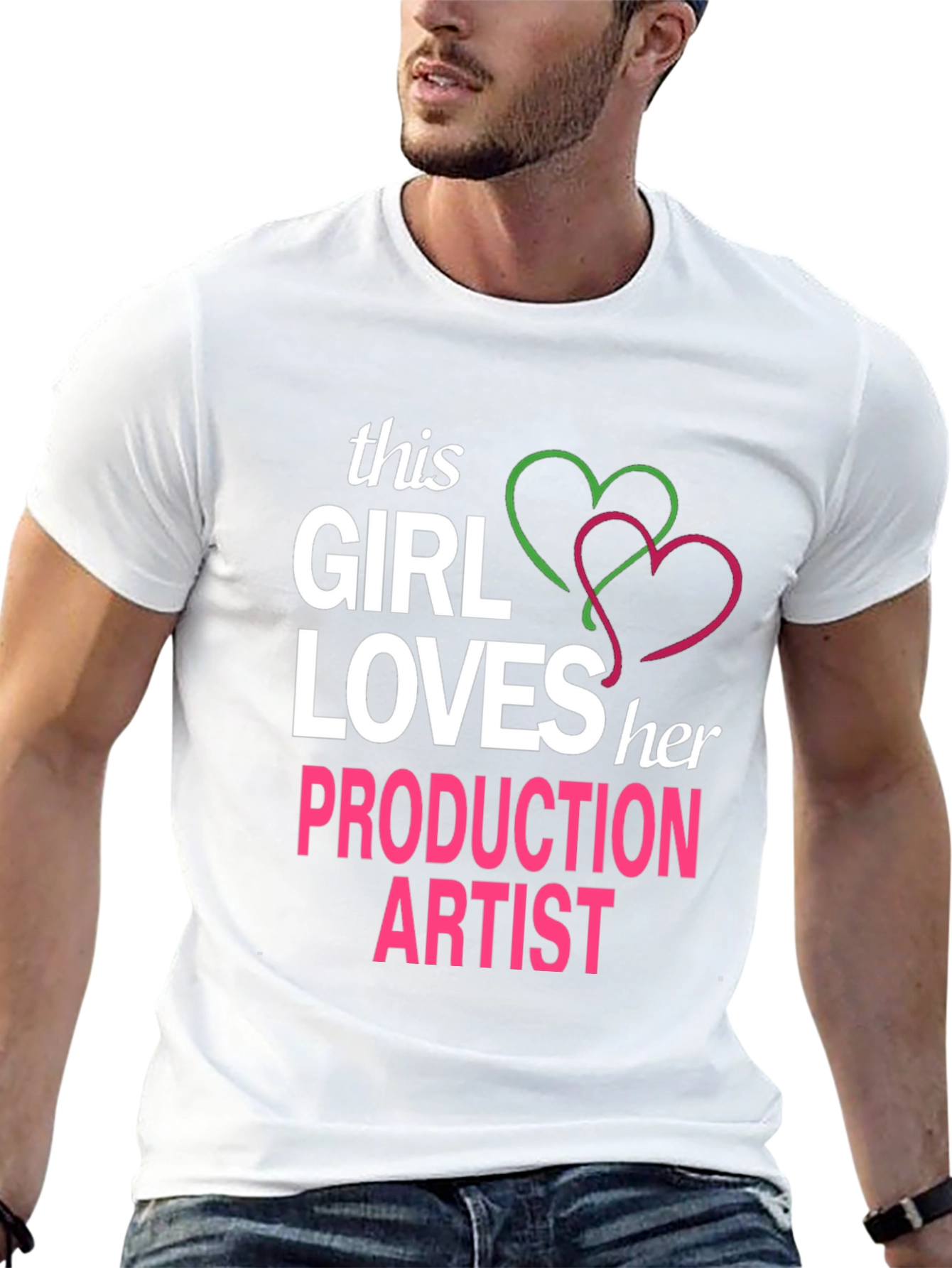 This Girl Loves Her Production Artist T-Shirt