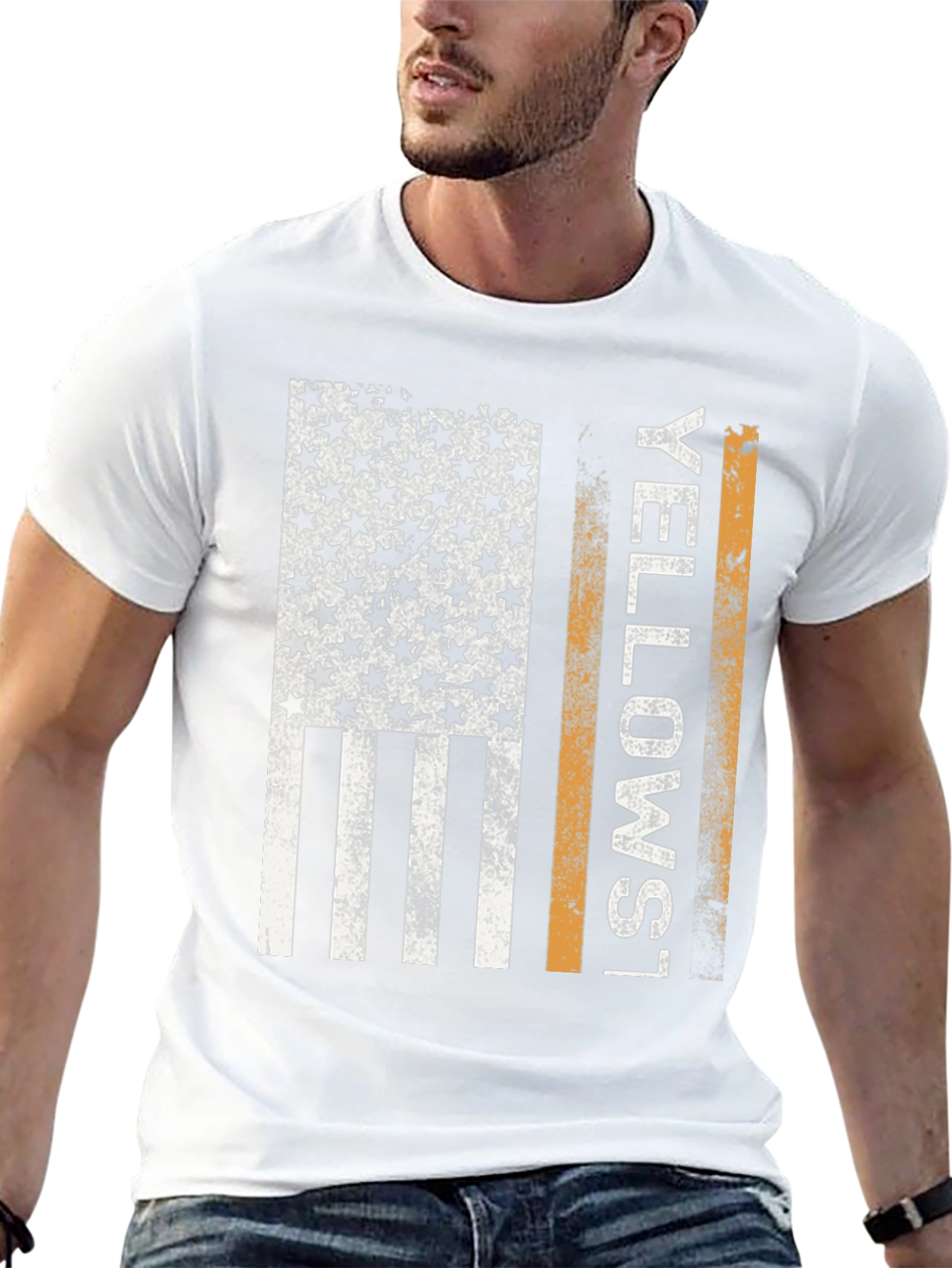 Yellowstone Flag Graphic T-Shirt