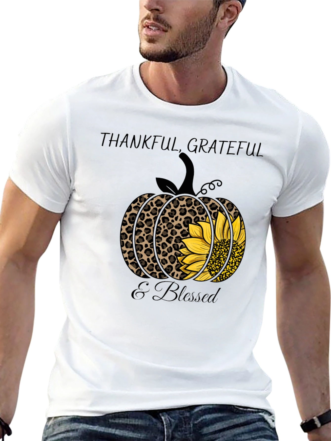 Thankful Pumpkin Graphic Tee