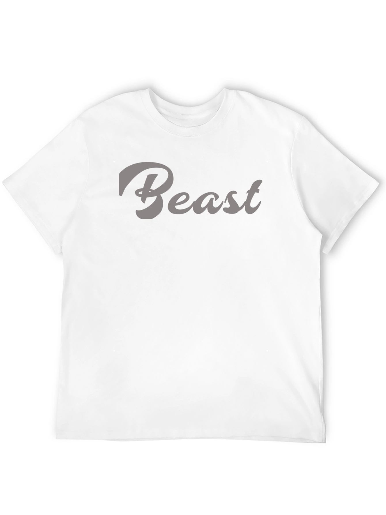 Beast Graphic Tee - Stylish Mens Black T-Shirt
