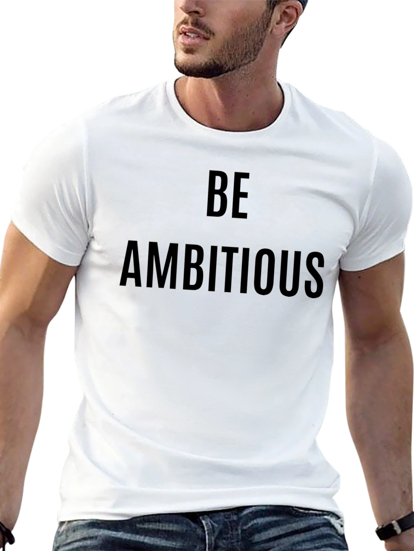 Be Ambitious Graphic Tee - Motivational T-Shirt