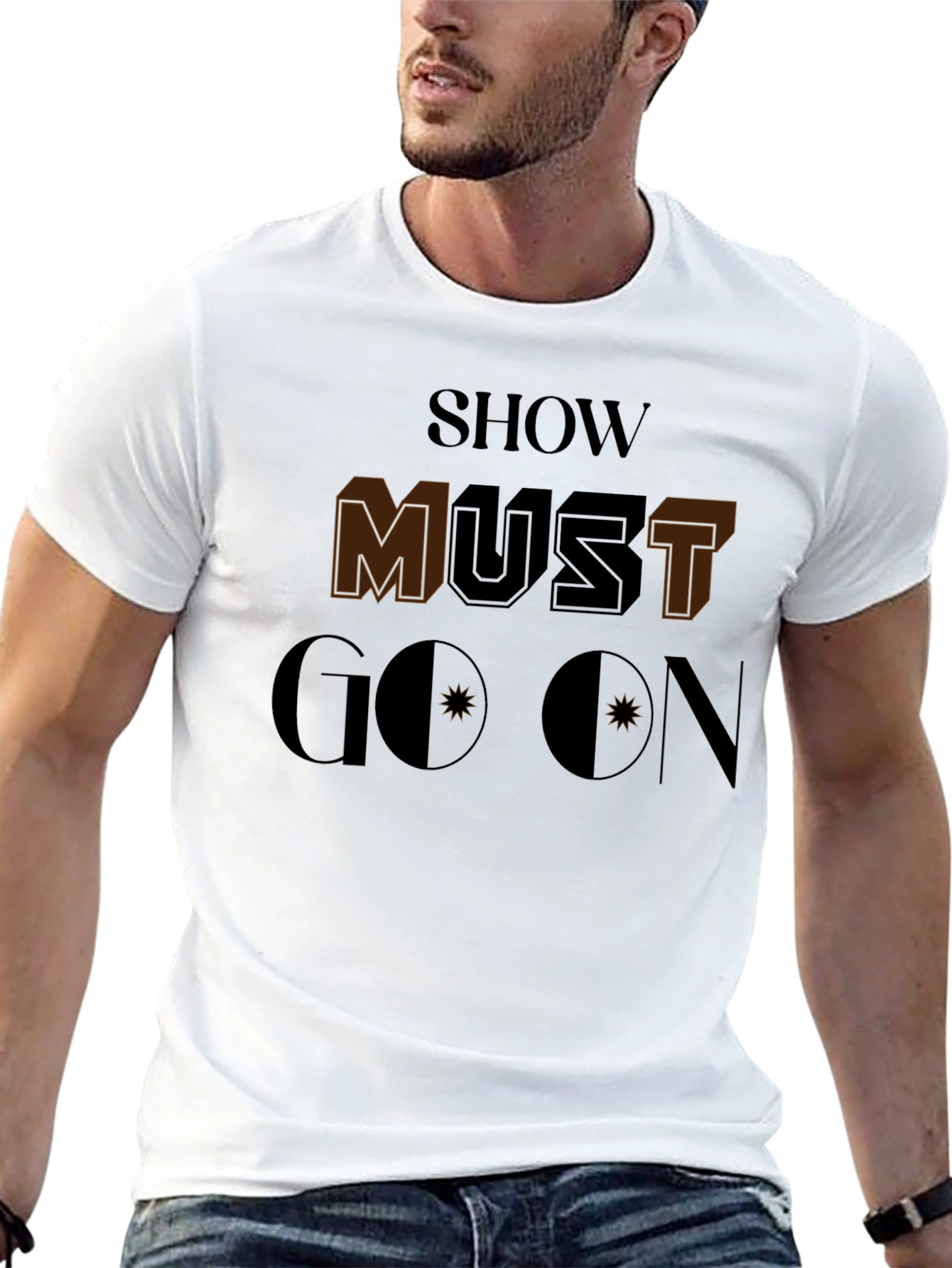 Show Must Go On Graphic T-Shirt