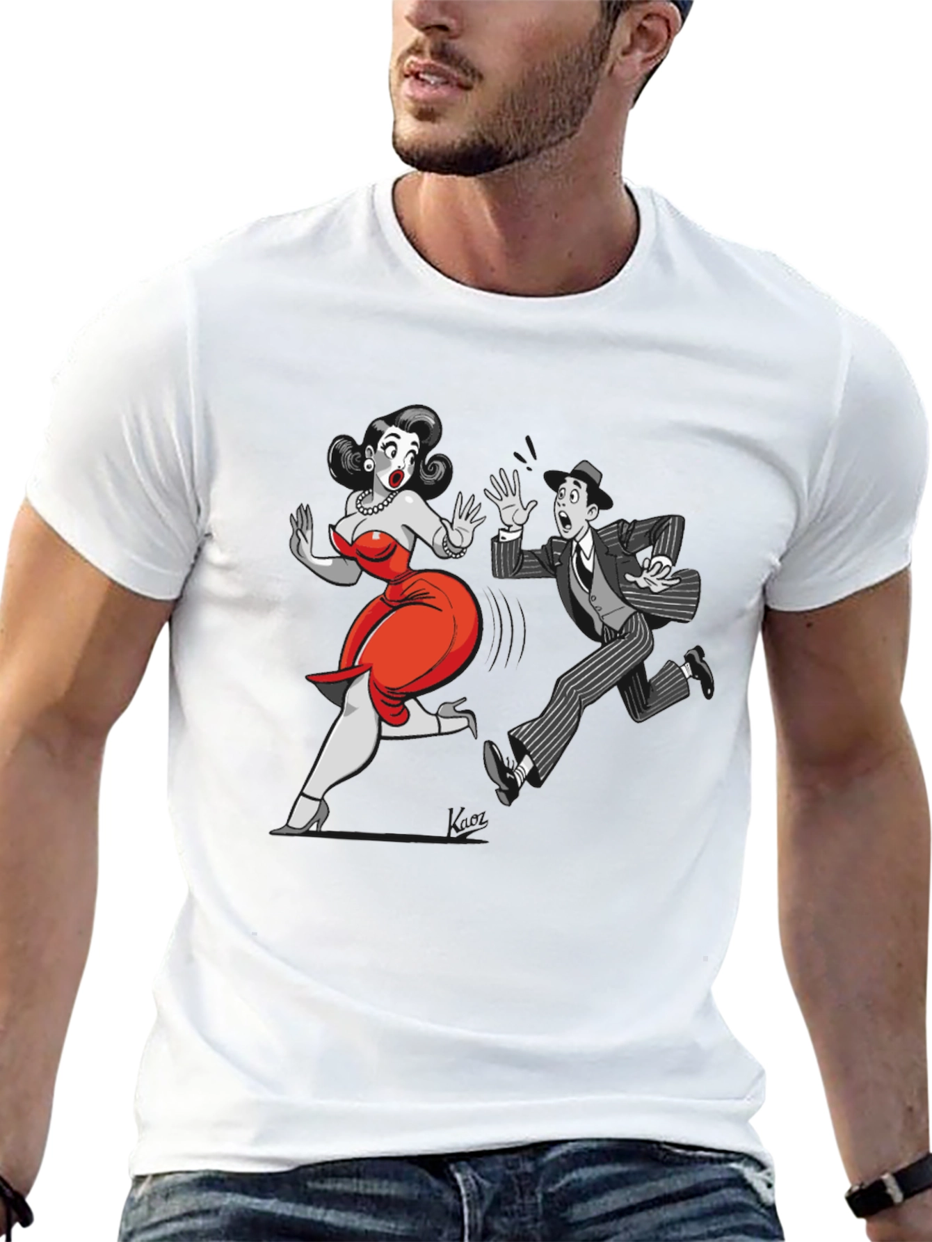 Cartoon Chase T-Shirt