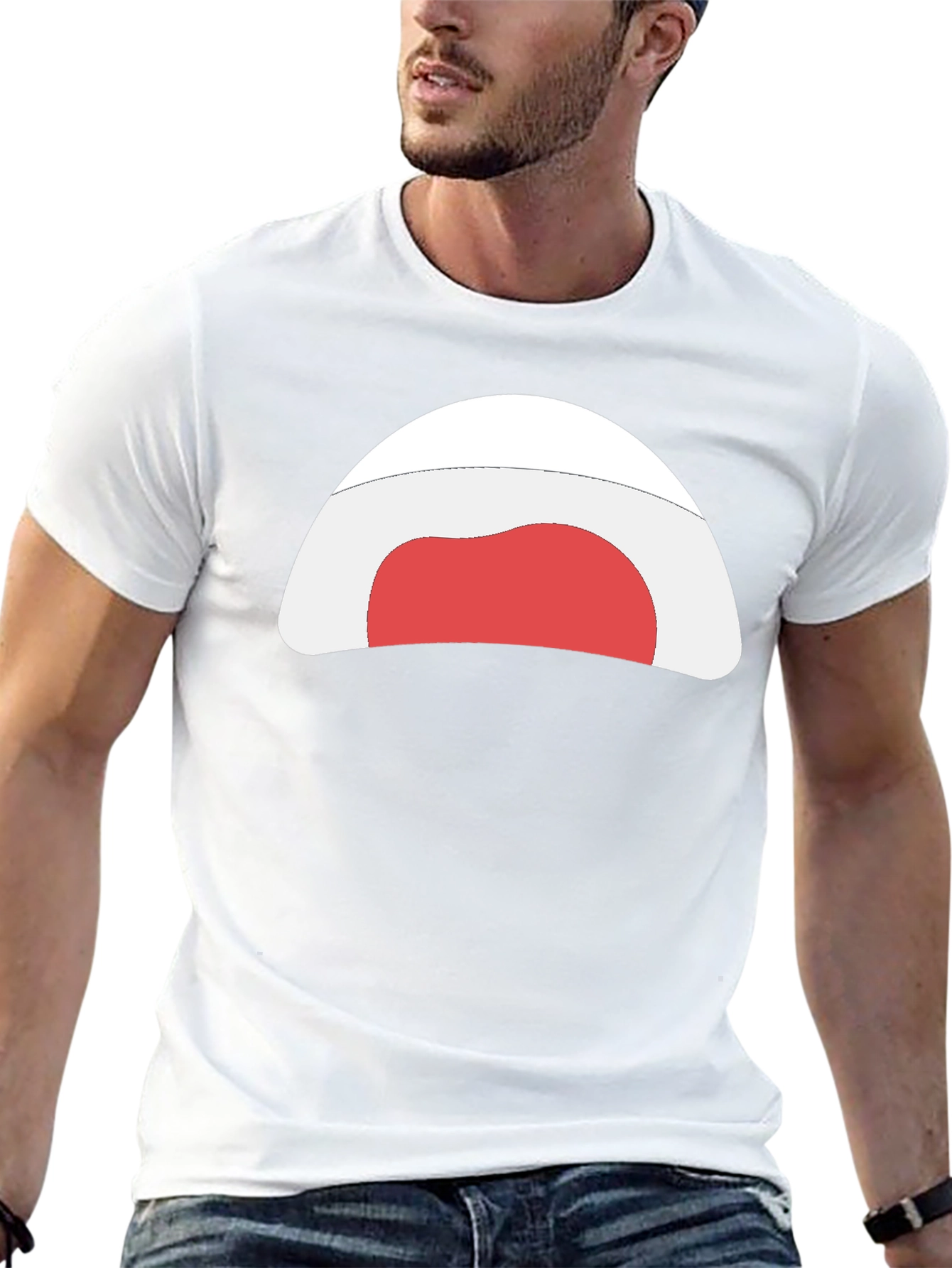 Funny Monster Mouth Graphic T-Shirt - Soft Cotton Tee