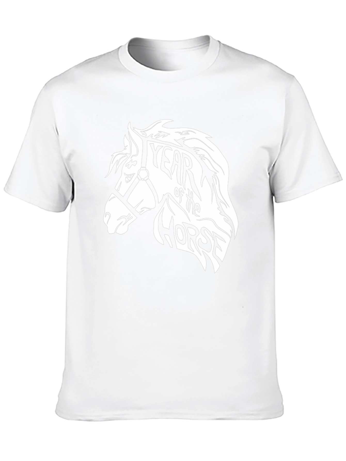 Year of the Horse Graphic T-Shirt - Black
