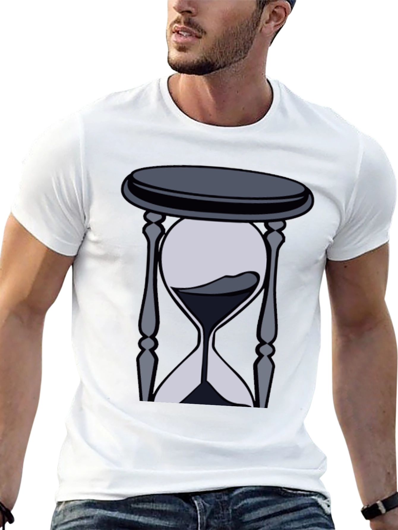 Hourglass Graphic Tee - Timeless Style