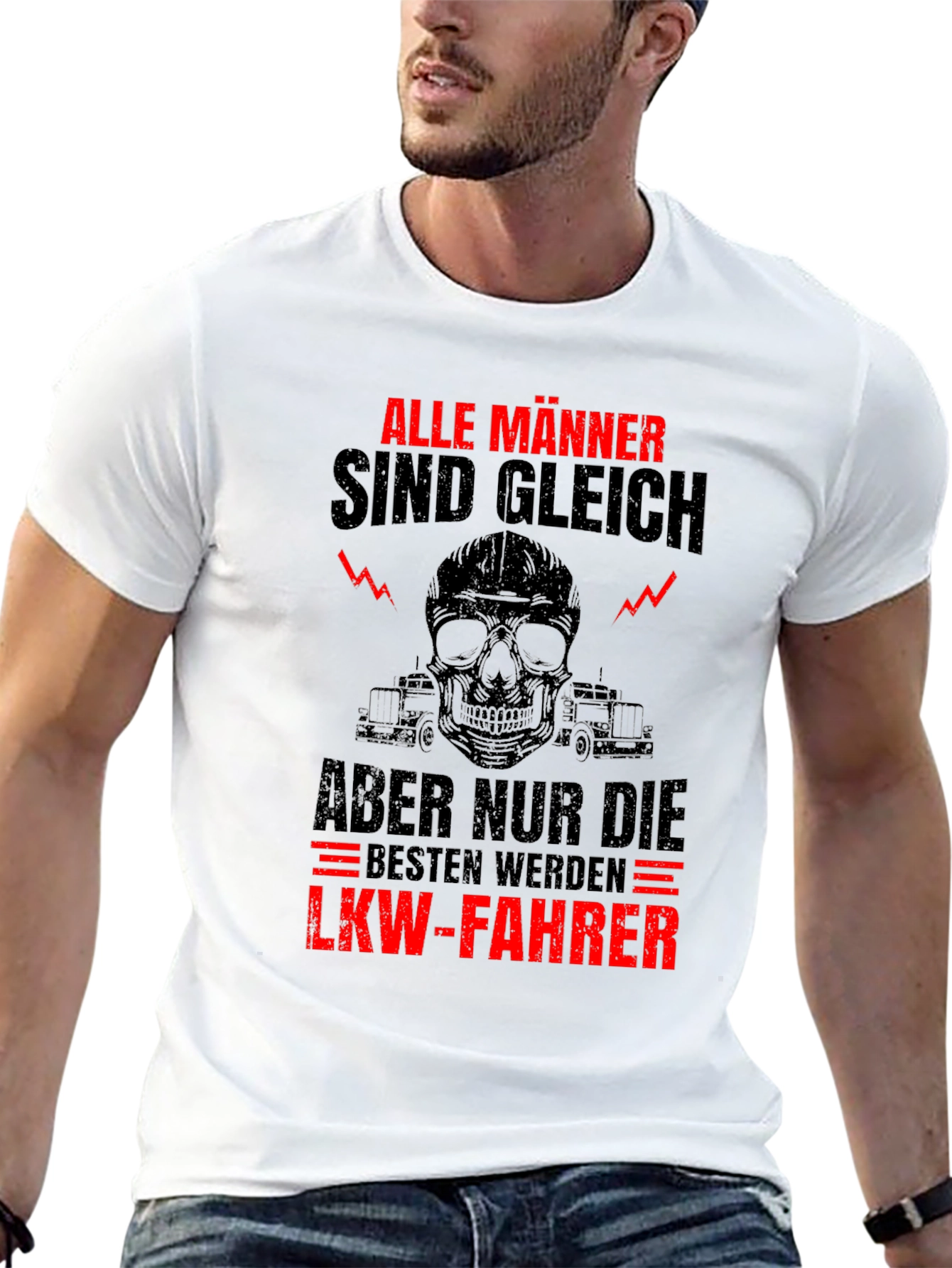 Funny Trucker T-Shirt - Alle Manner Sind Gleich