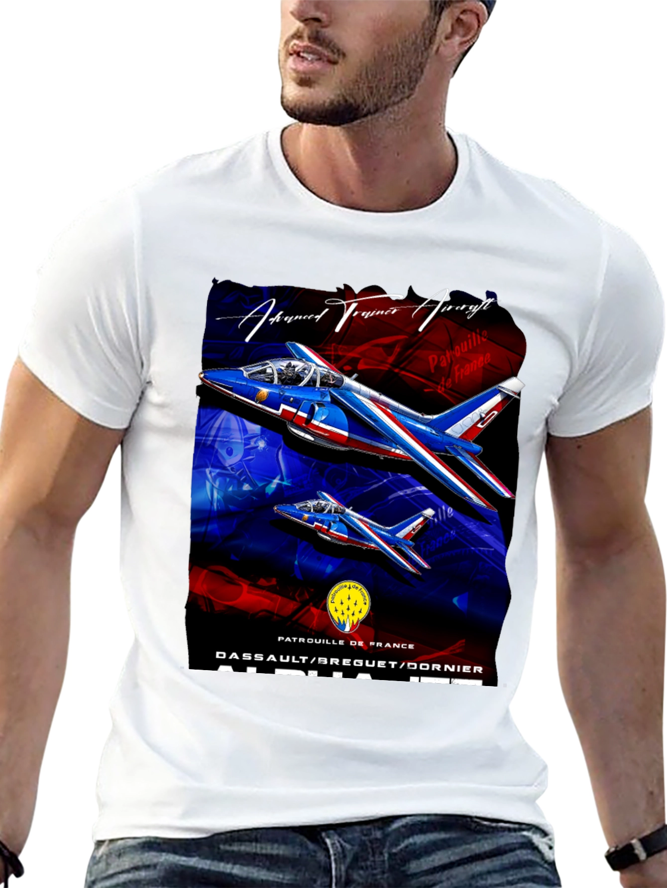 Patrouille de France Dassault Alpha Jet T-Shirt