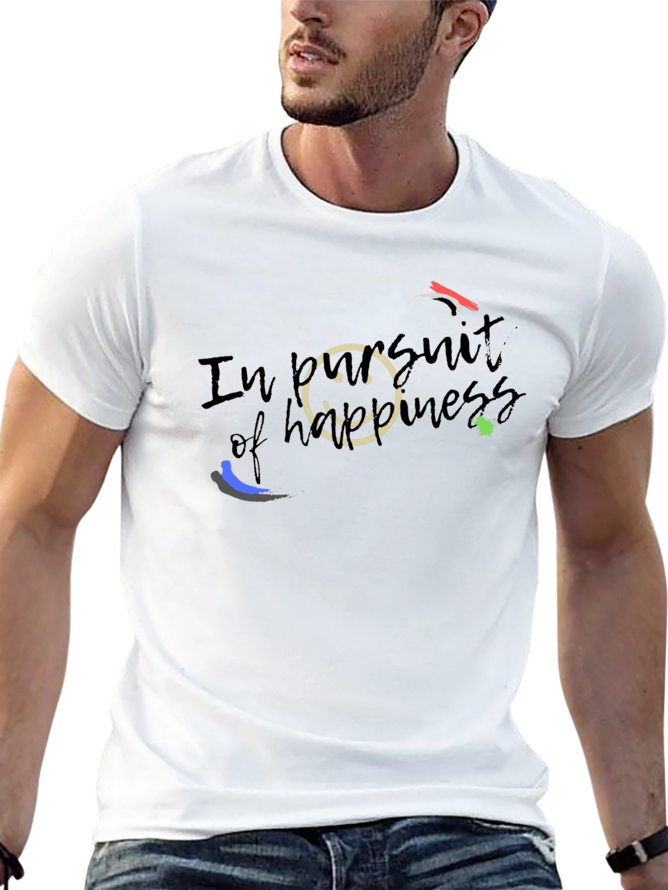 In Pursuit of Happiness Graphic Tee