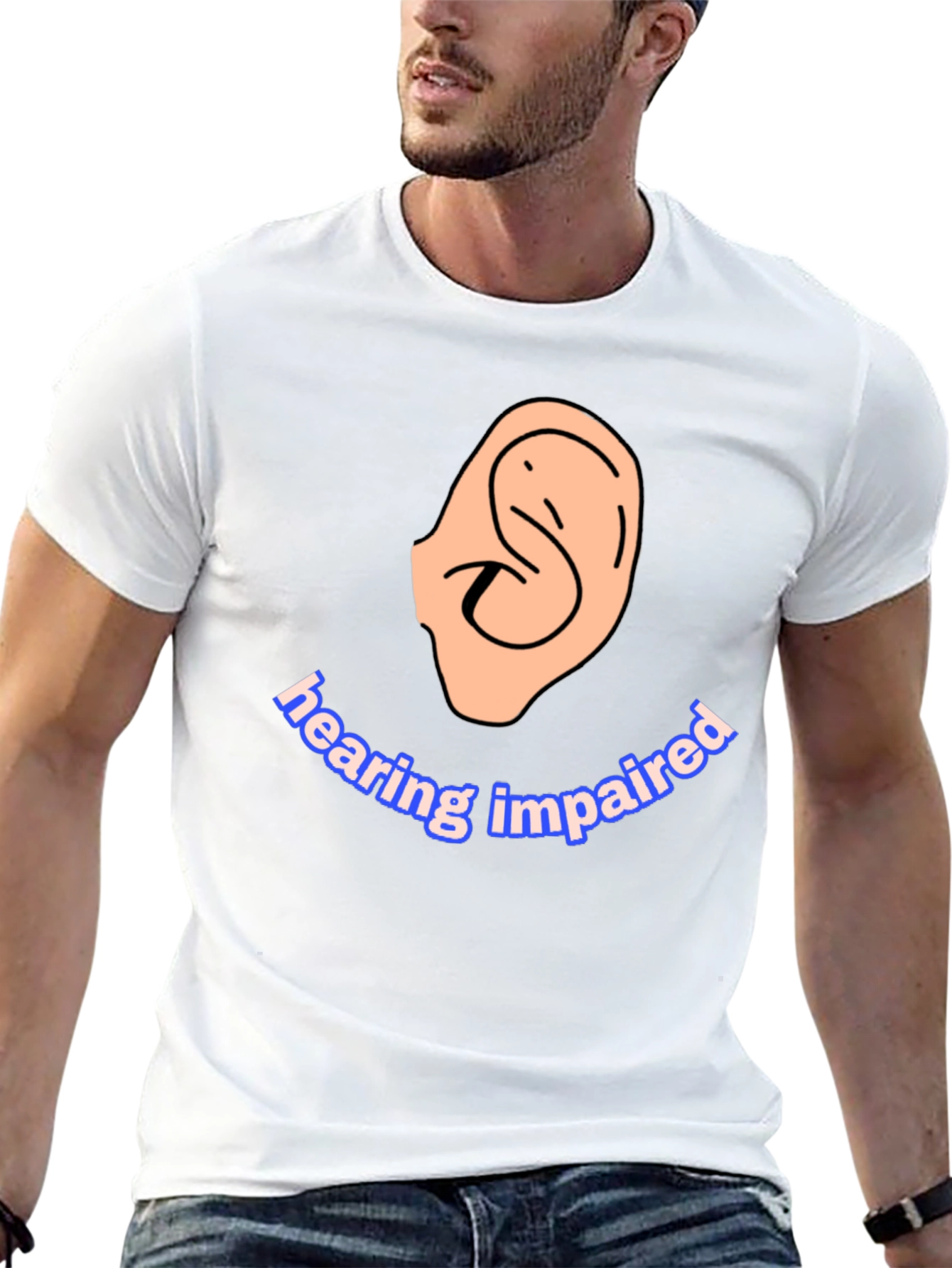 Hearing Impaired Awareness Graphic Tee