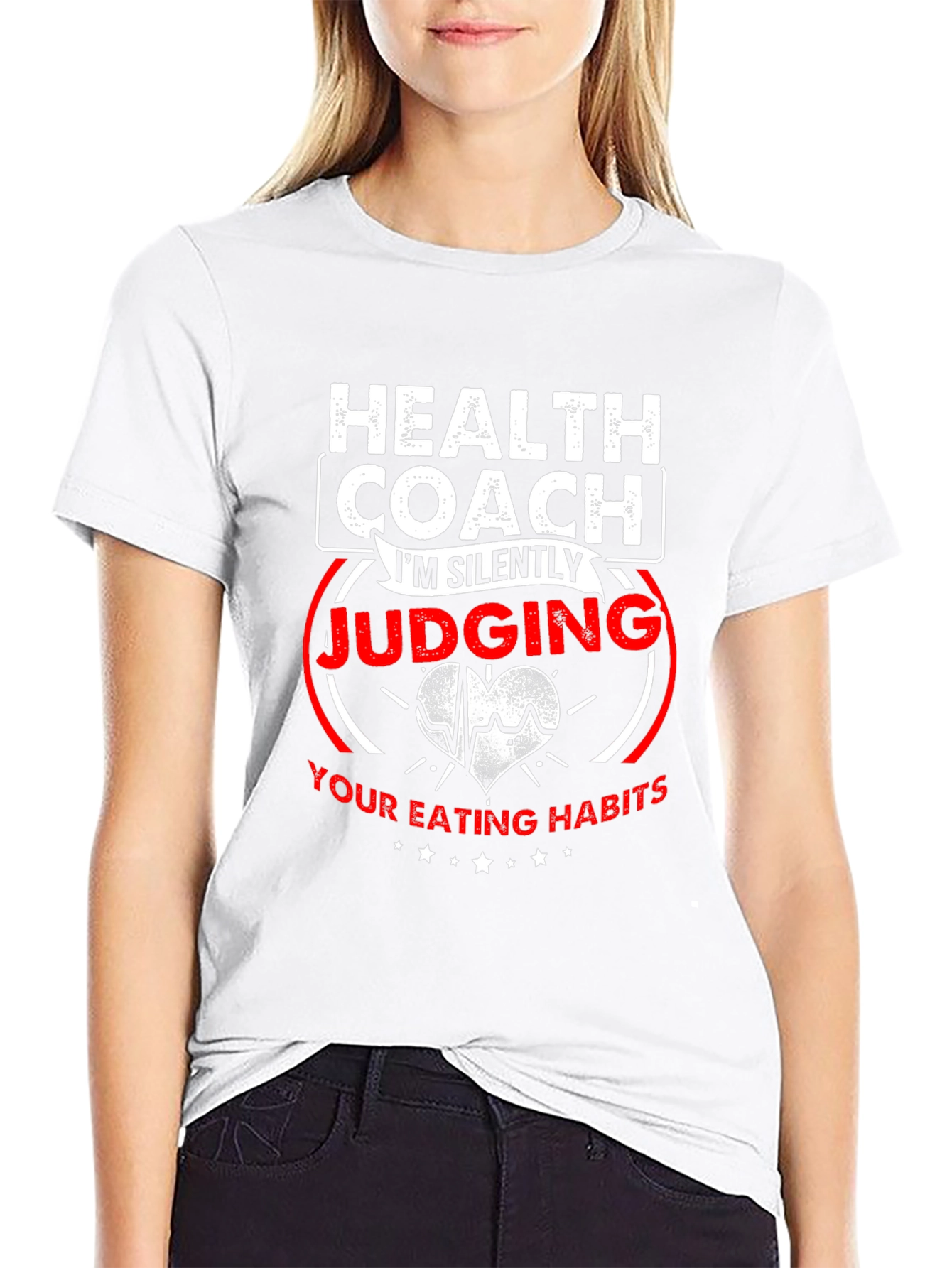 Health Coach Judging T-Shirt Funny Gift