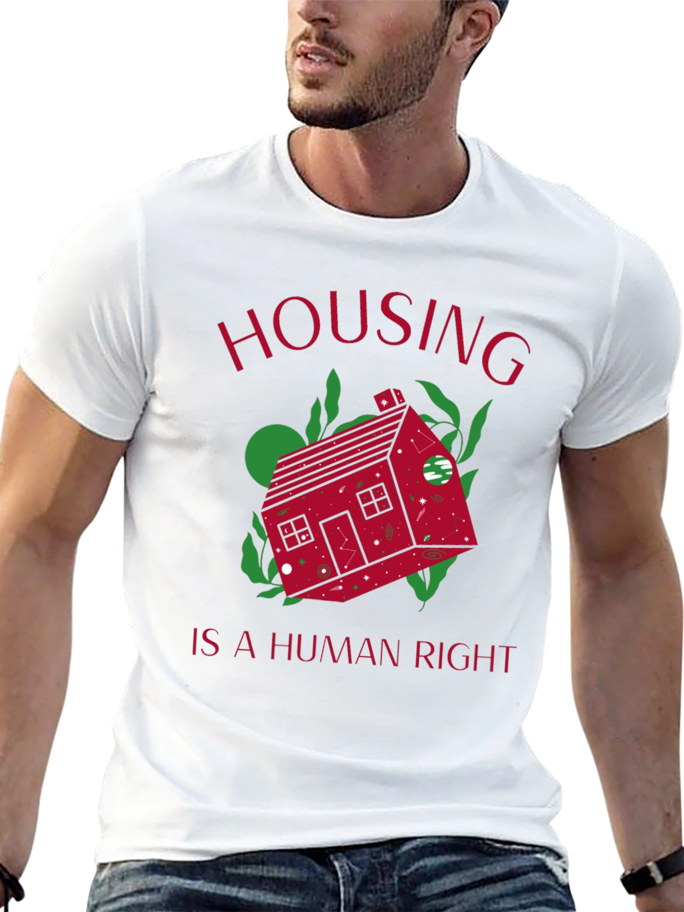 Housing is a Human Right Graphic Tee