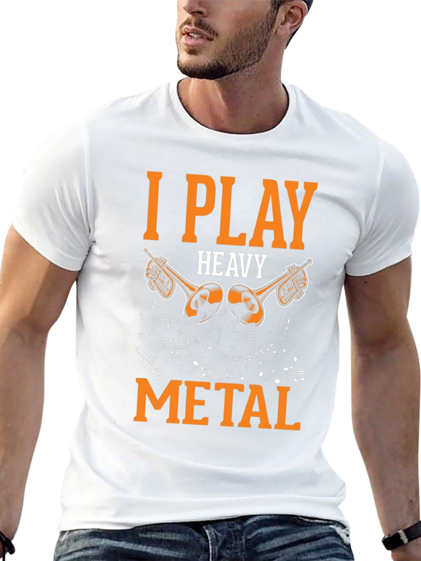 I Play Heavy Metal Graphic Tee