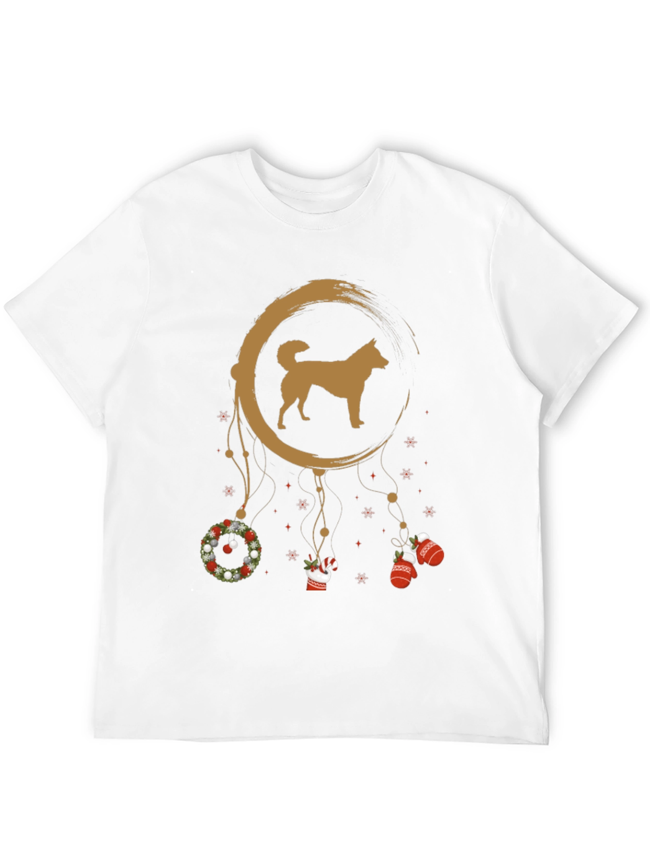 Dog Christmas Dreamcatcher Tee