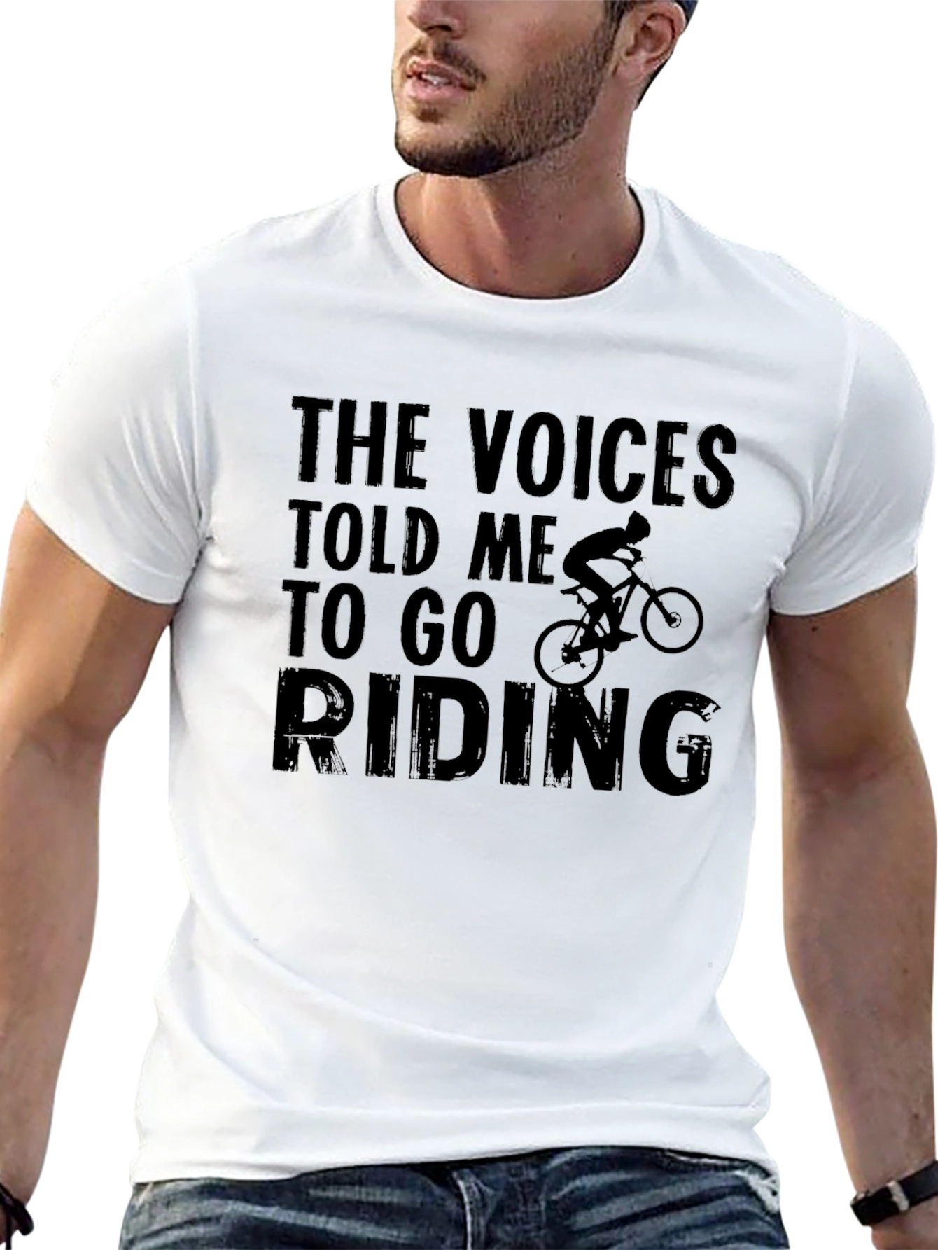 The Voices Told Me To Go Riding T-Shirt
