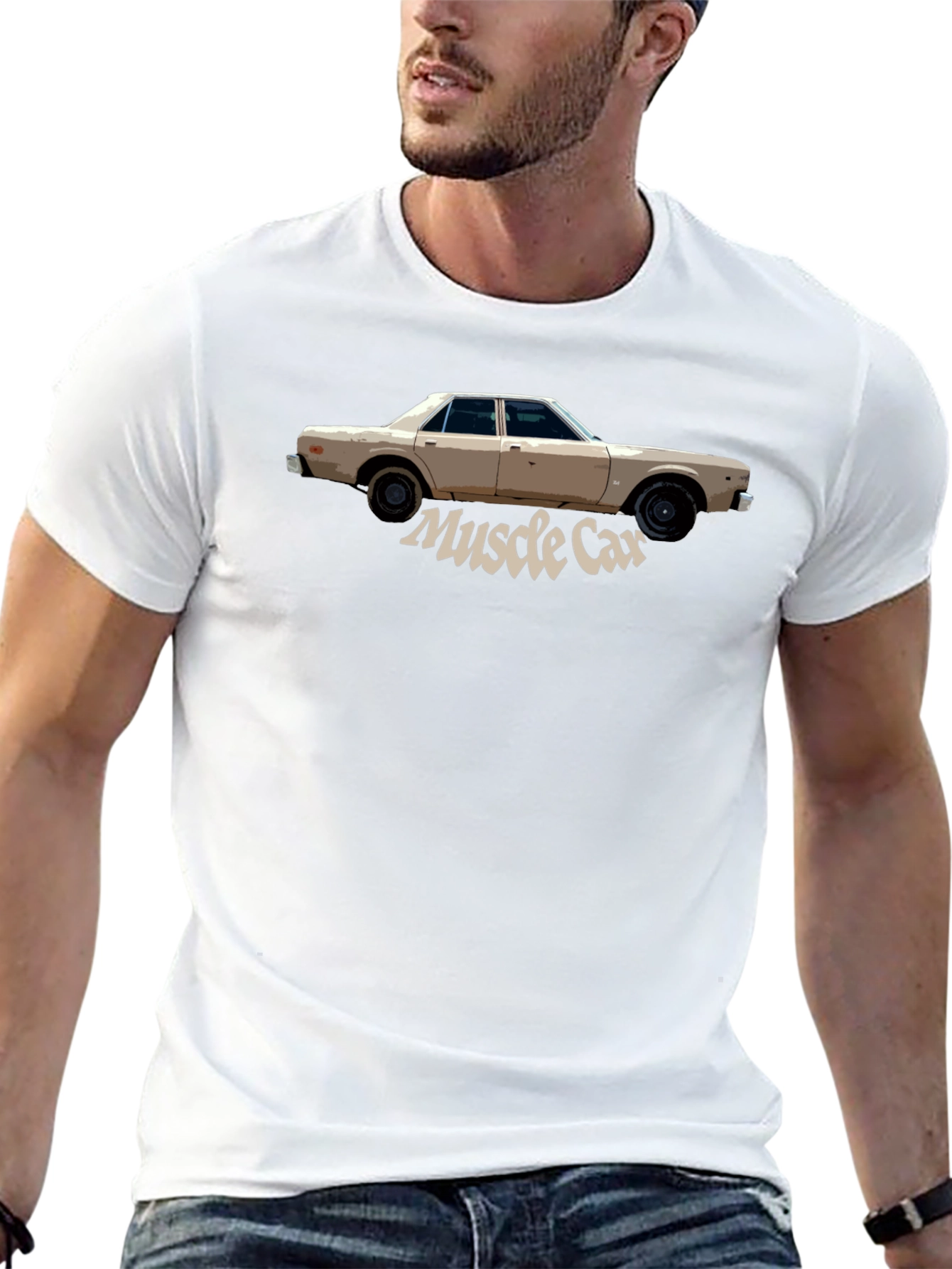 Muscle Car Graphic Tee - Classic Automotive Style