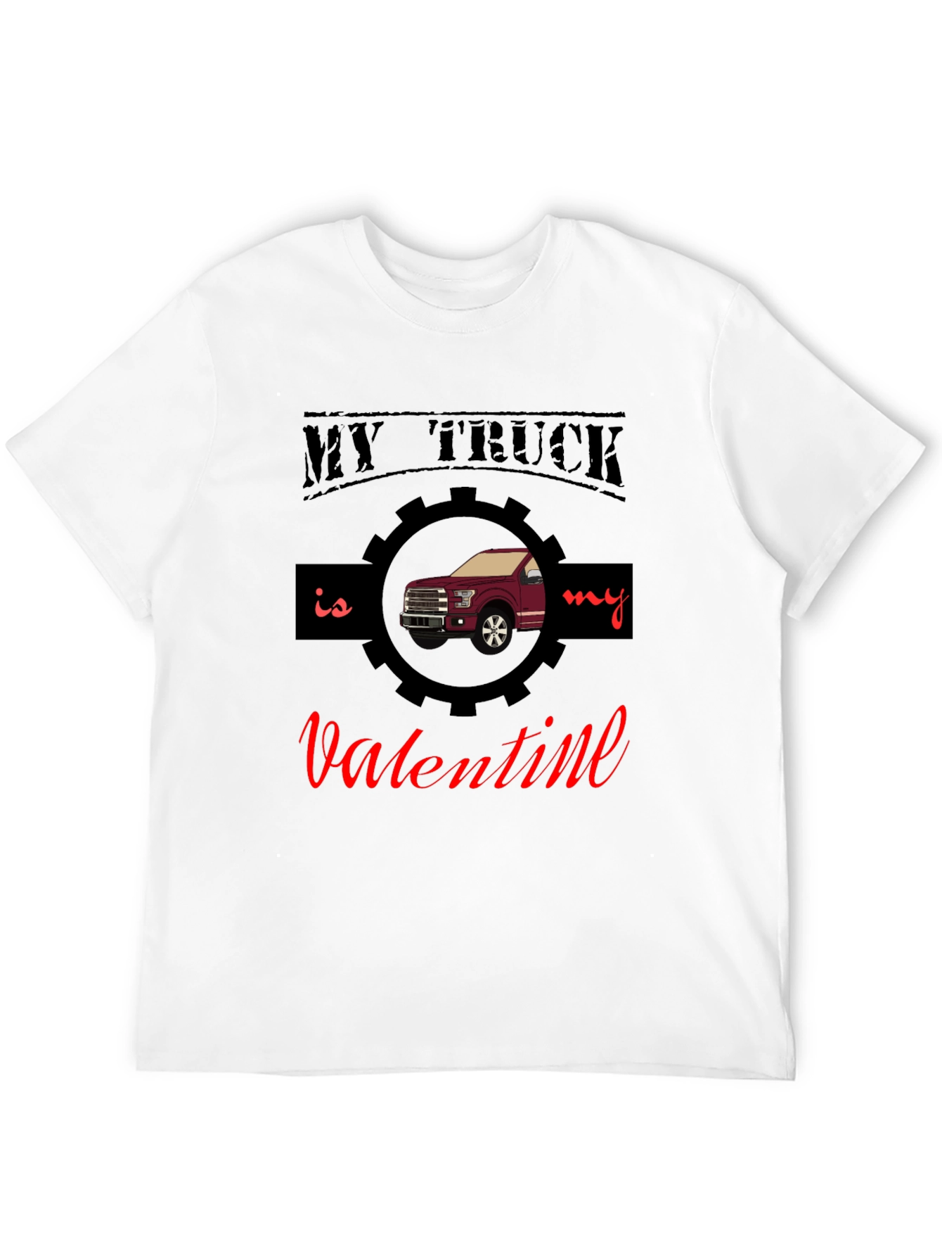 My Truck is My Valentine Graphic Tee