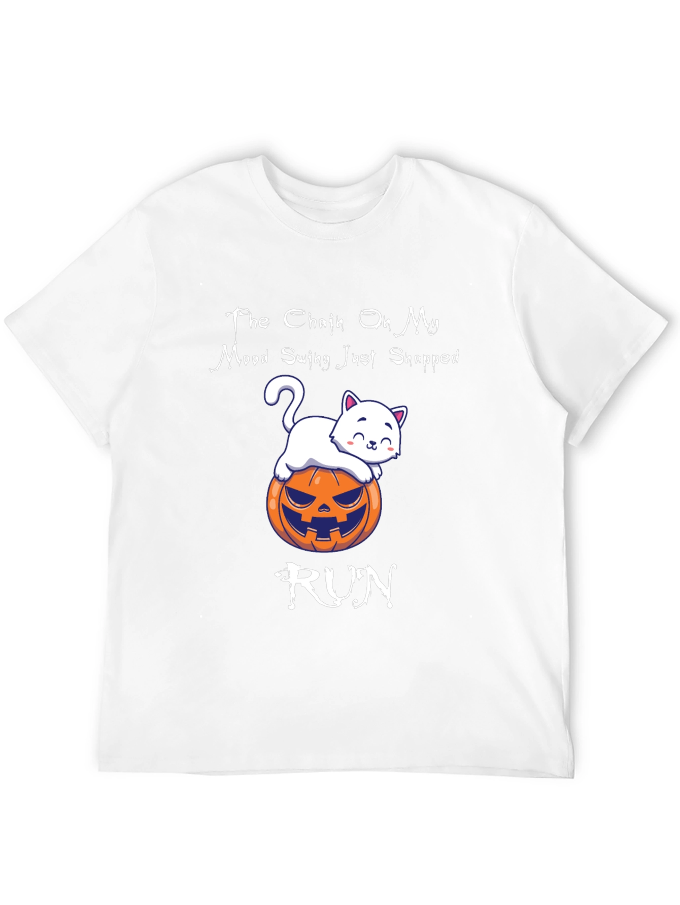 Halloween Cat Mood Swing T-Shirt