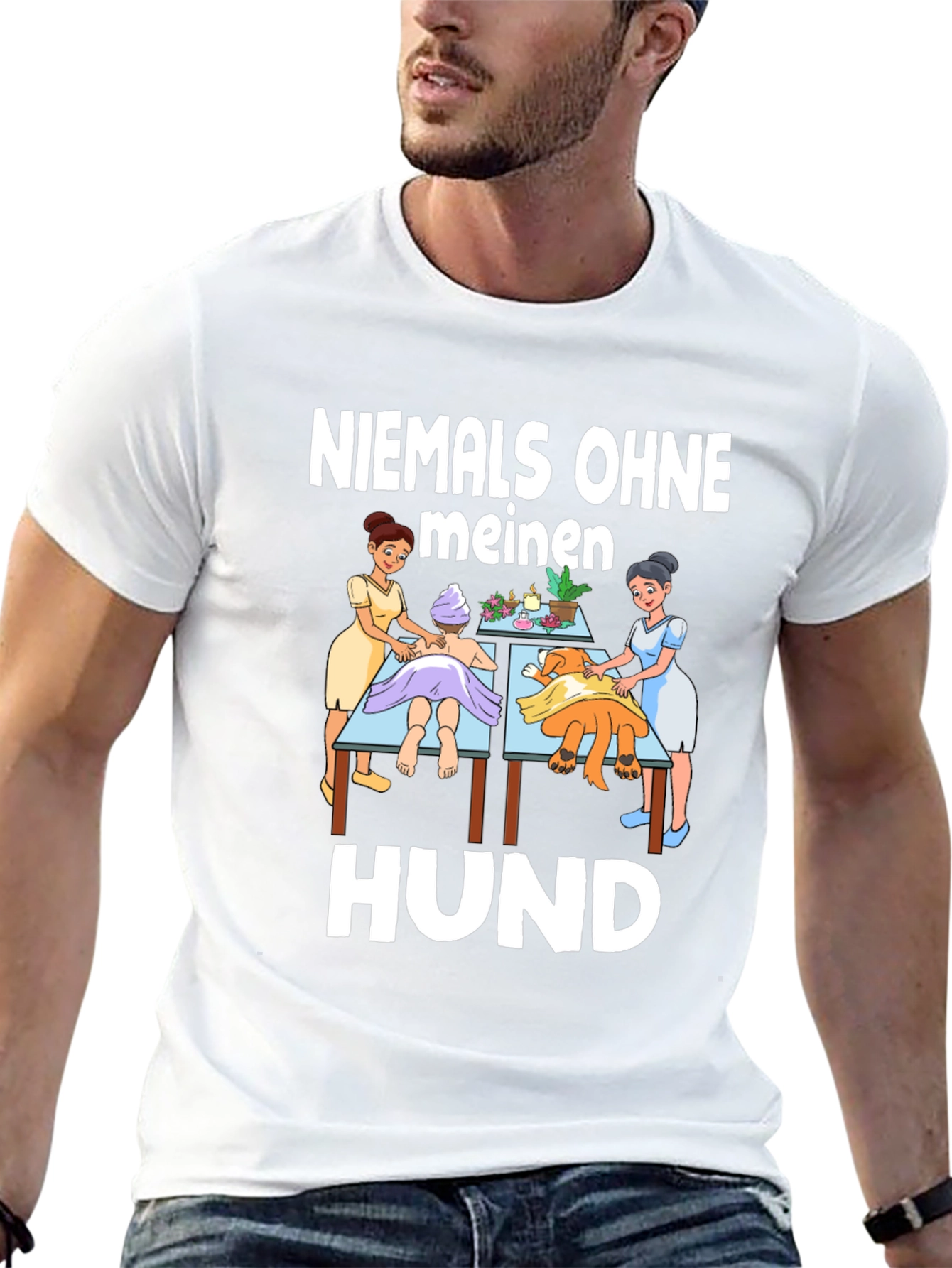 Niemals Ohne Meinen Hund T-Shirt