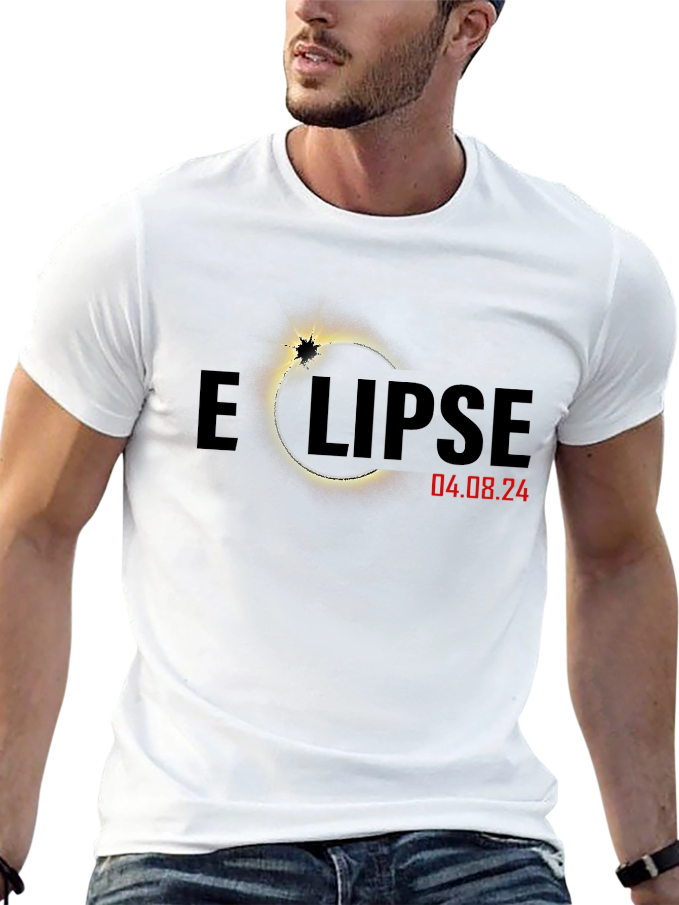 Eclipse 2024 Total Solar Event T-Shirt