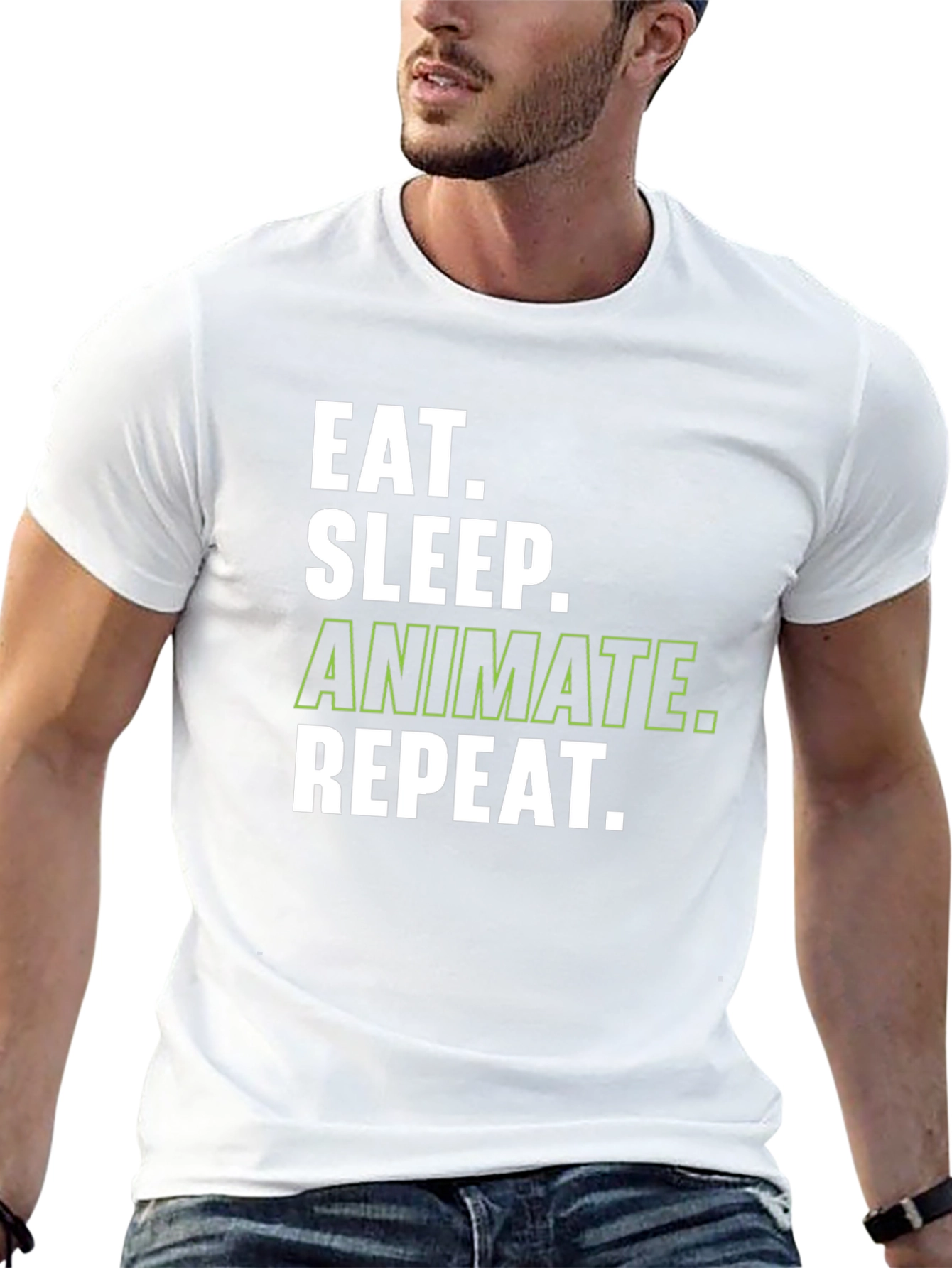 Eat Sleep Animate Repeat T-Shirt