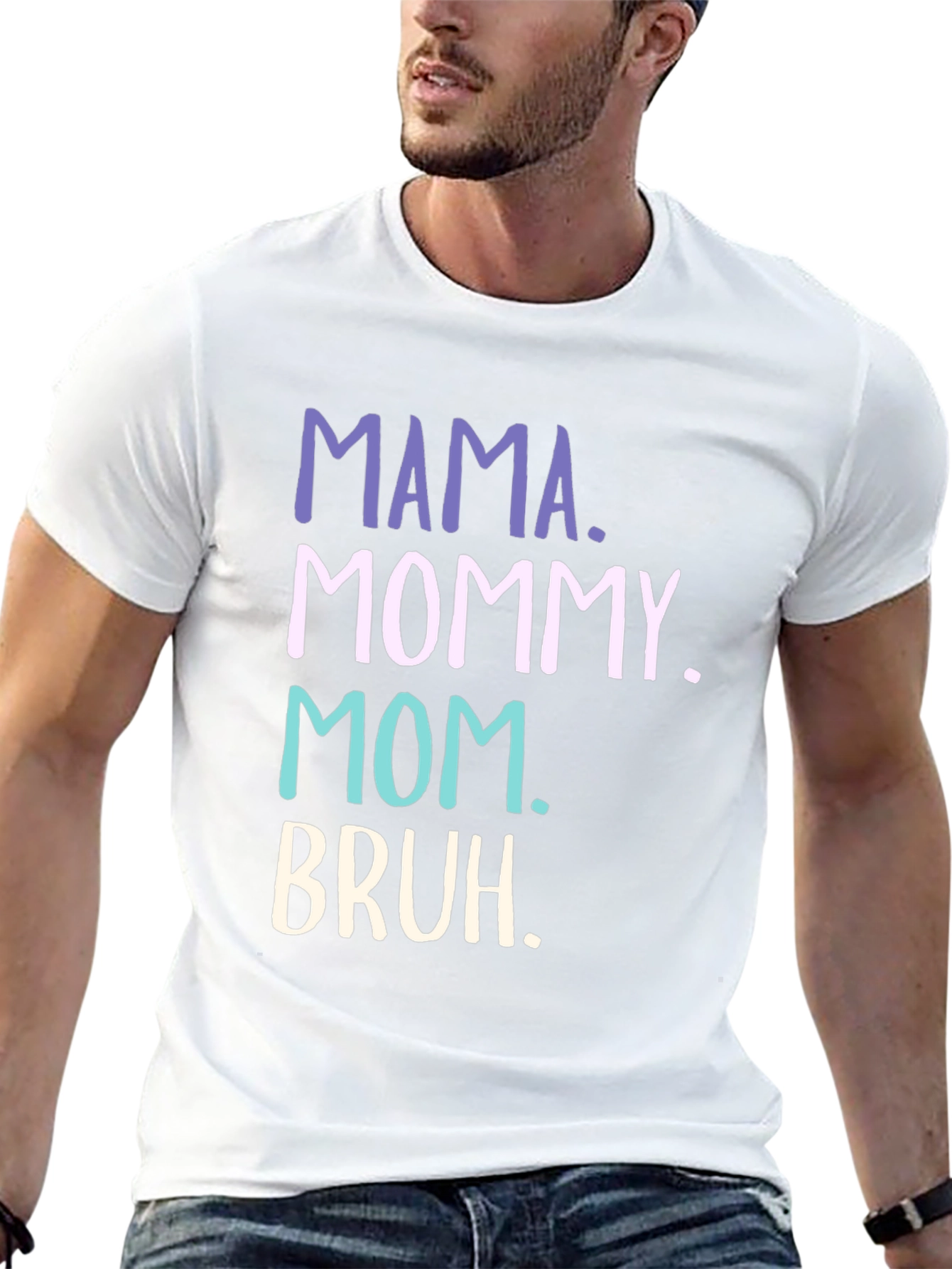 Mama Mommy Mom Bruh Funny T-Shirt