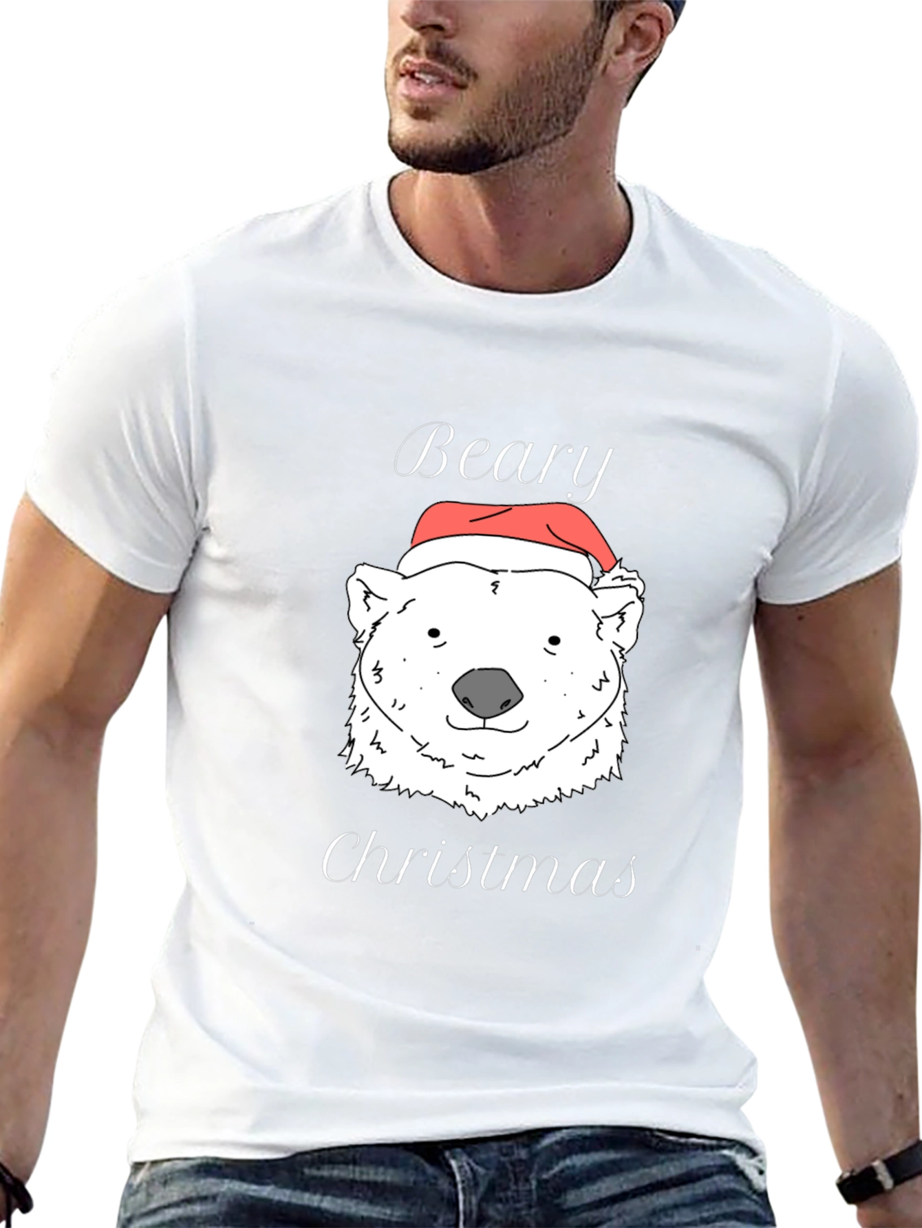 Beary Christmas T-Shirt - Holiday Apparel