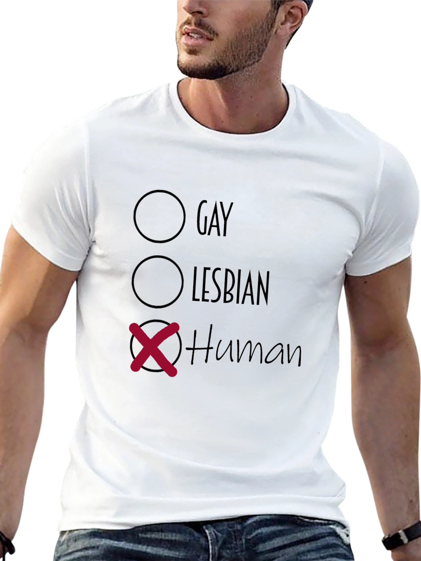 Human T-Shirt - Funny LGBTQ+ Humor Tee