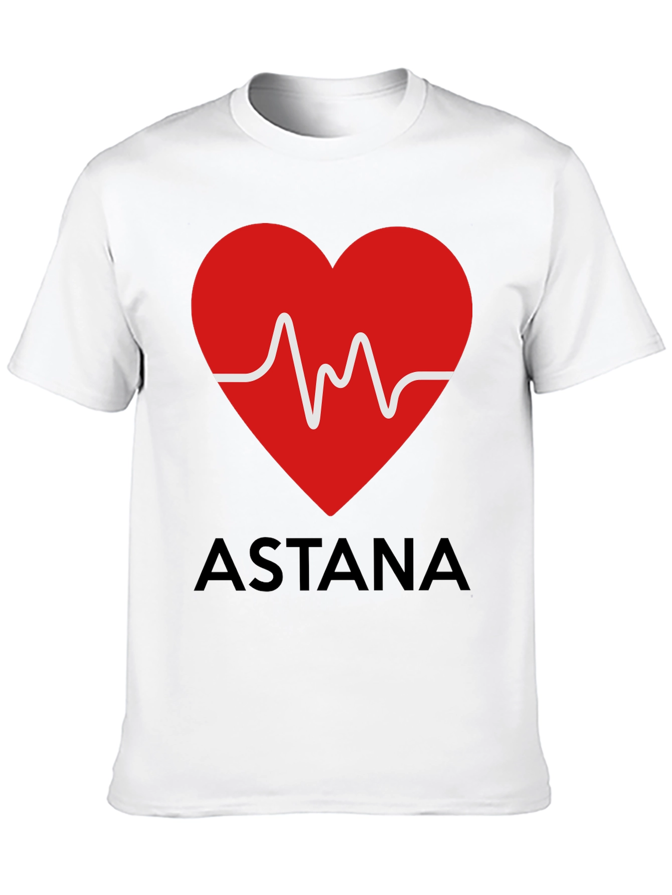 Astana Heartbeat T-Shirt - City Pride Tee
