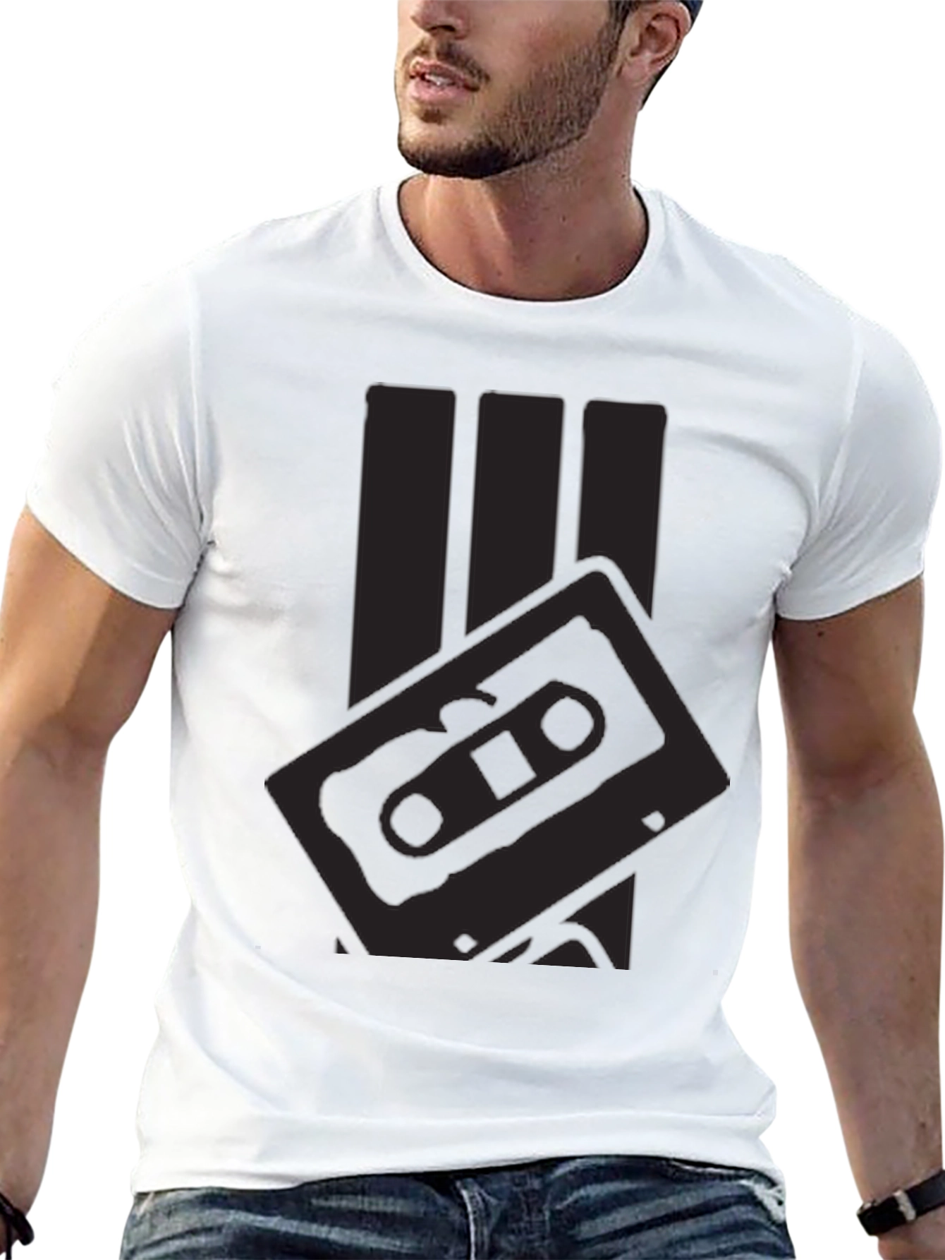 Retro Cassette Tape T-Shirt - Classic Style
