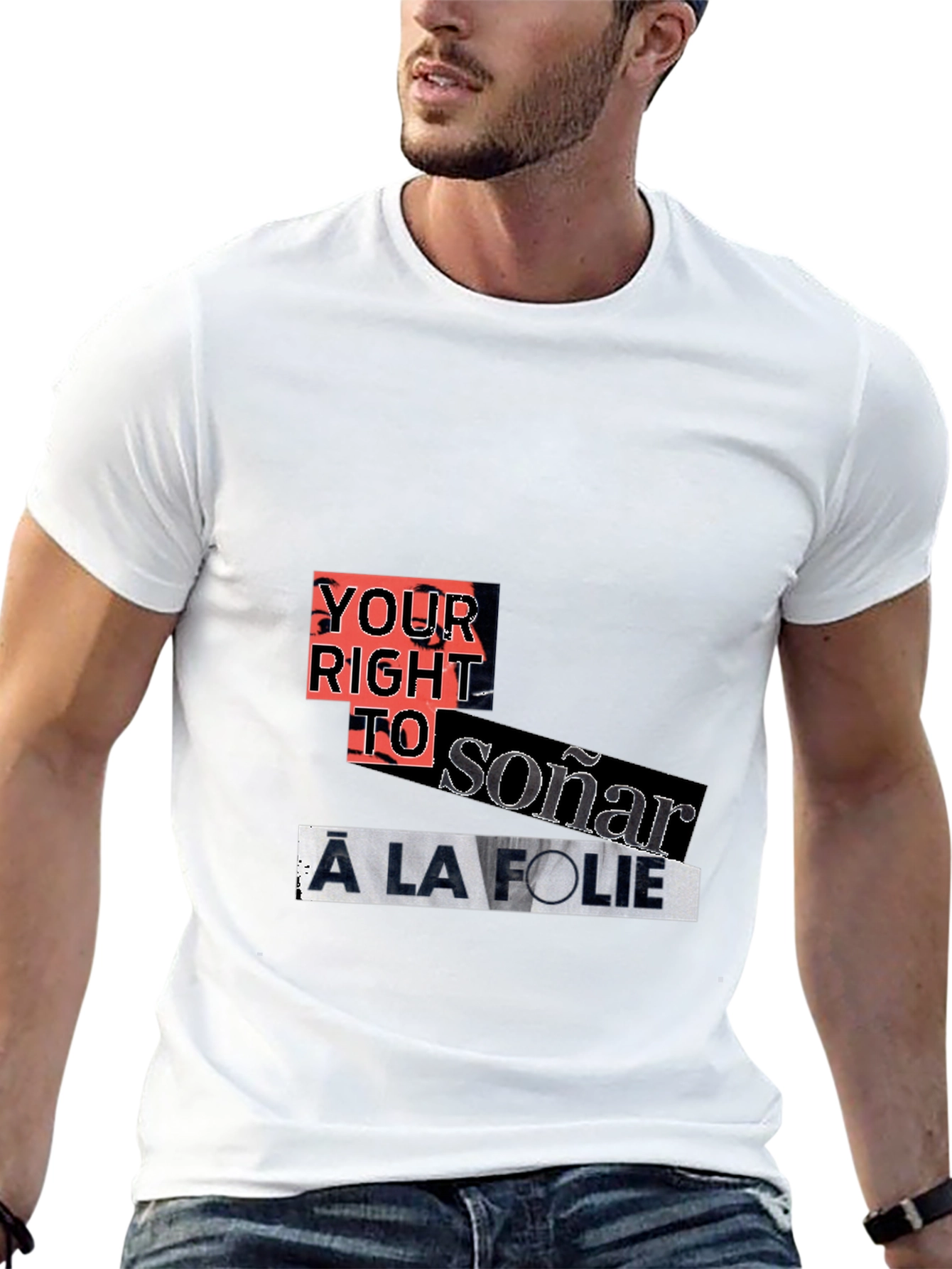 Edgy Graphic Print T-Shirt - Streetwear Fashion
