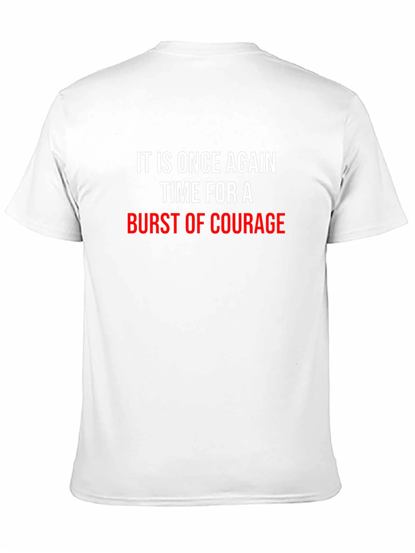 Burst of Courage Graphic Tee - Black