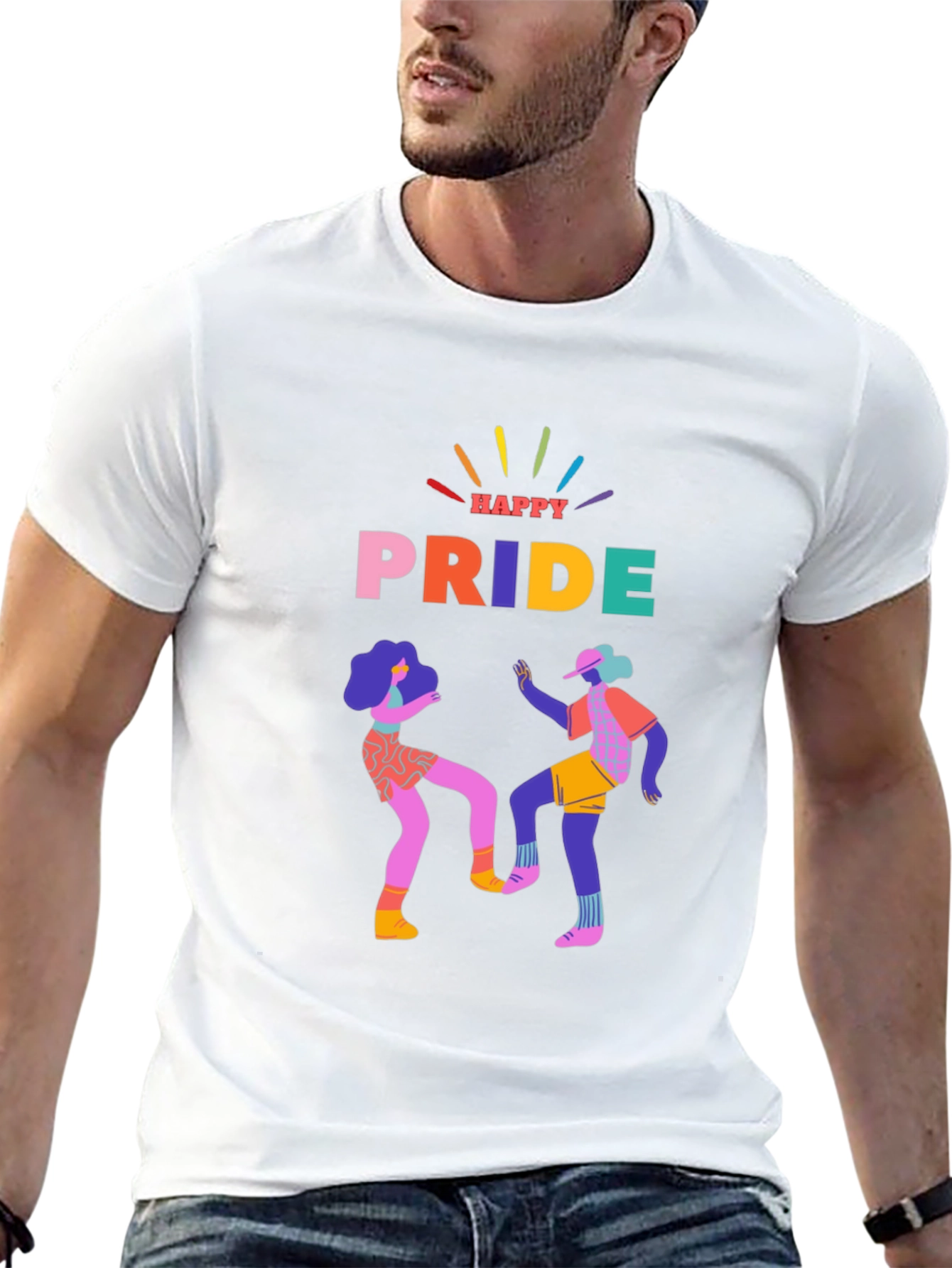 Happy Pride Graphic T-Shirt