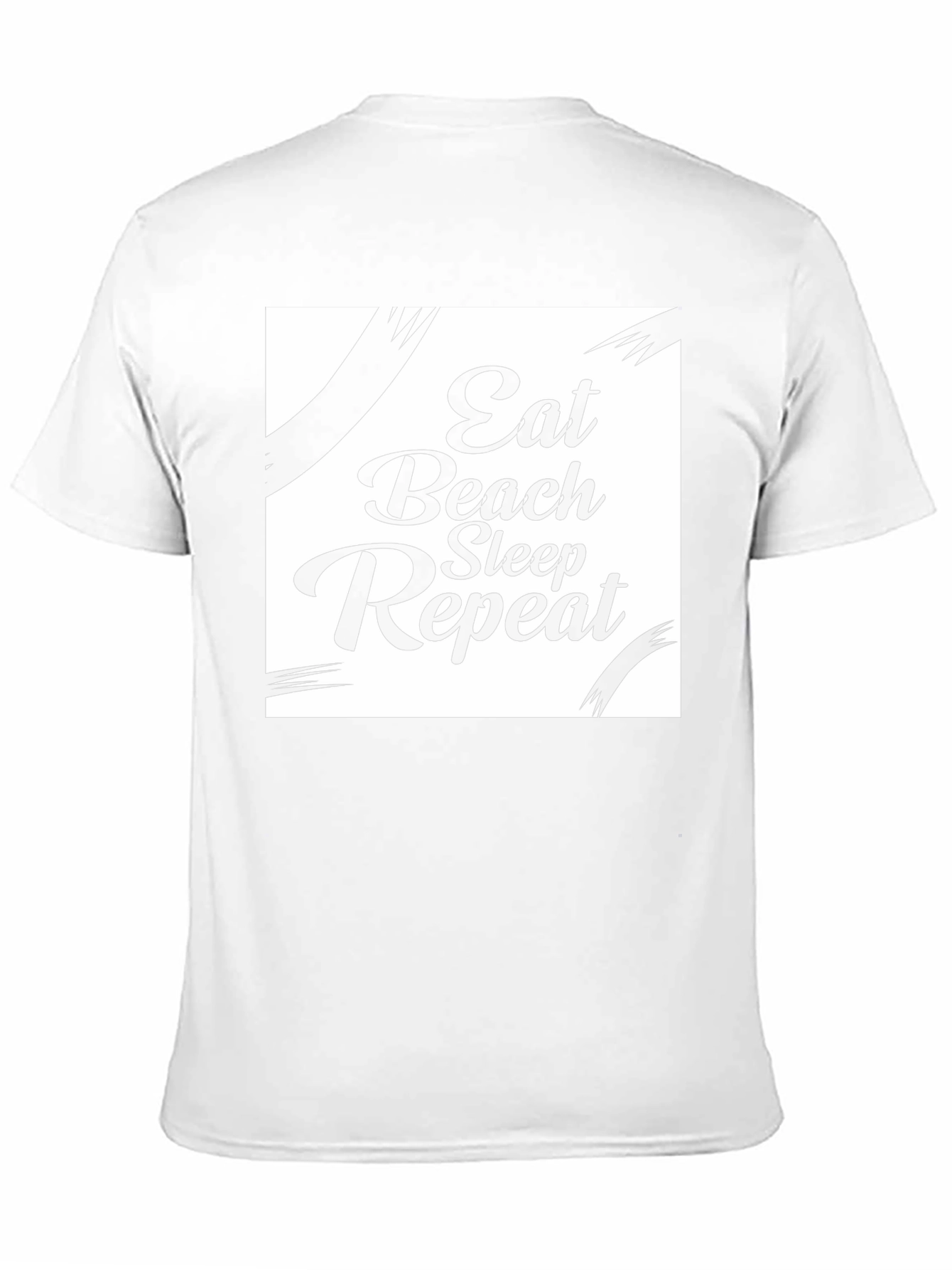 Eat Beach Sleep Repeat Graphic Tee