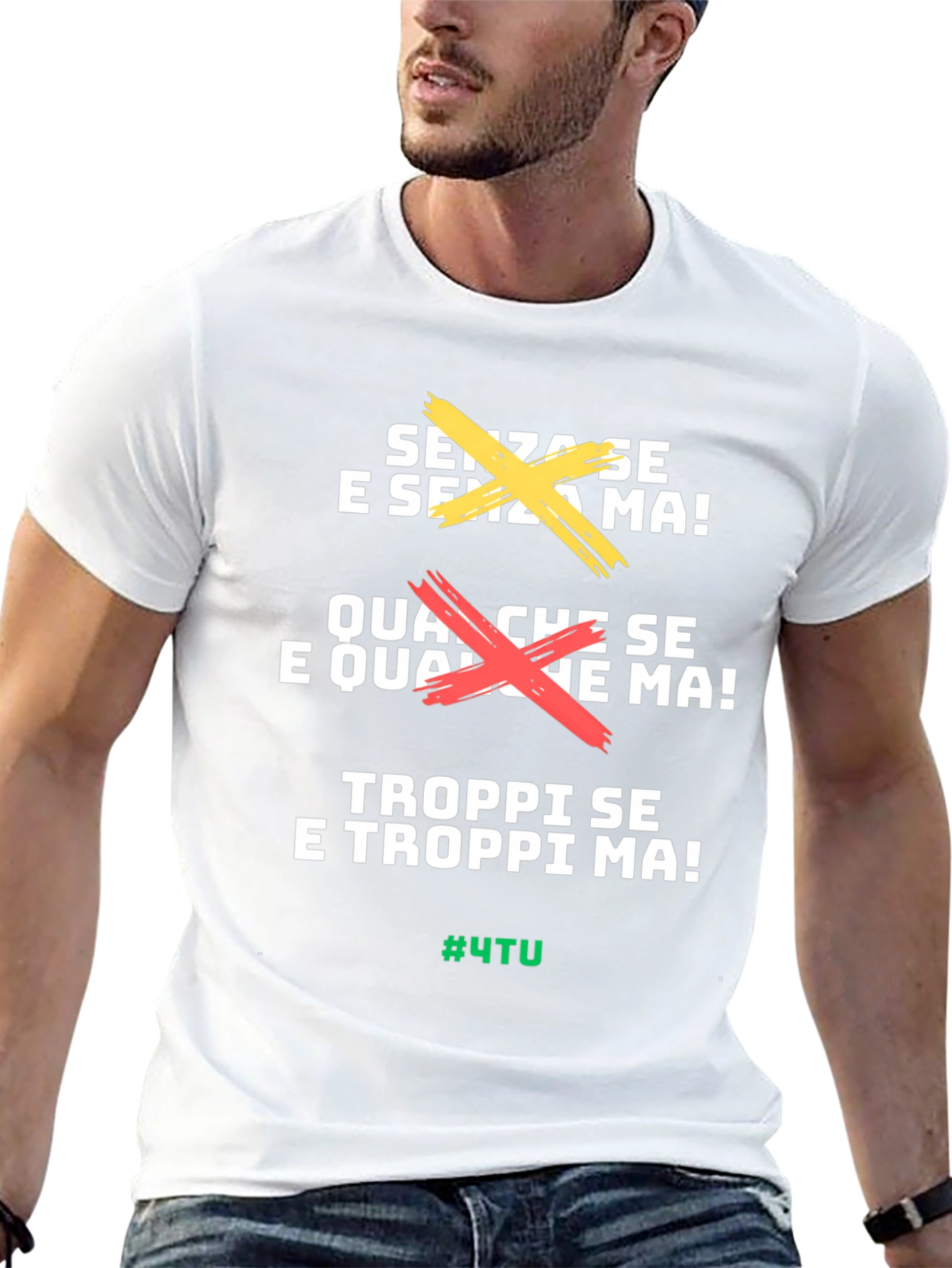 Senza Se E Senza Ma Black T-Shirt