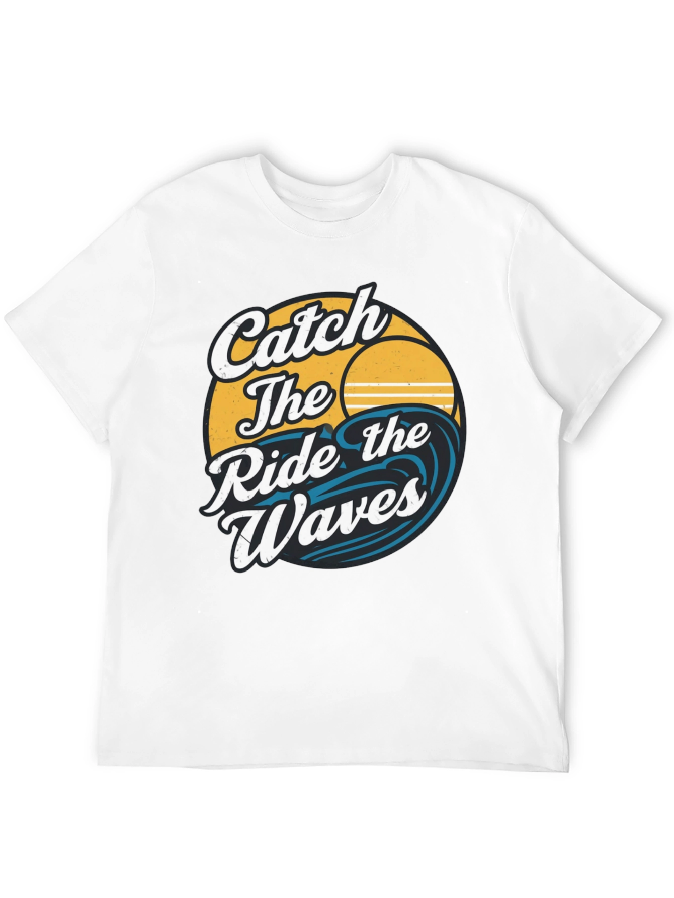 Catch the Ride Waves Graphic T-Shirt