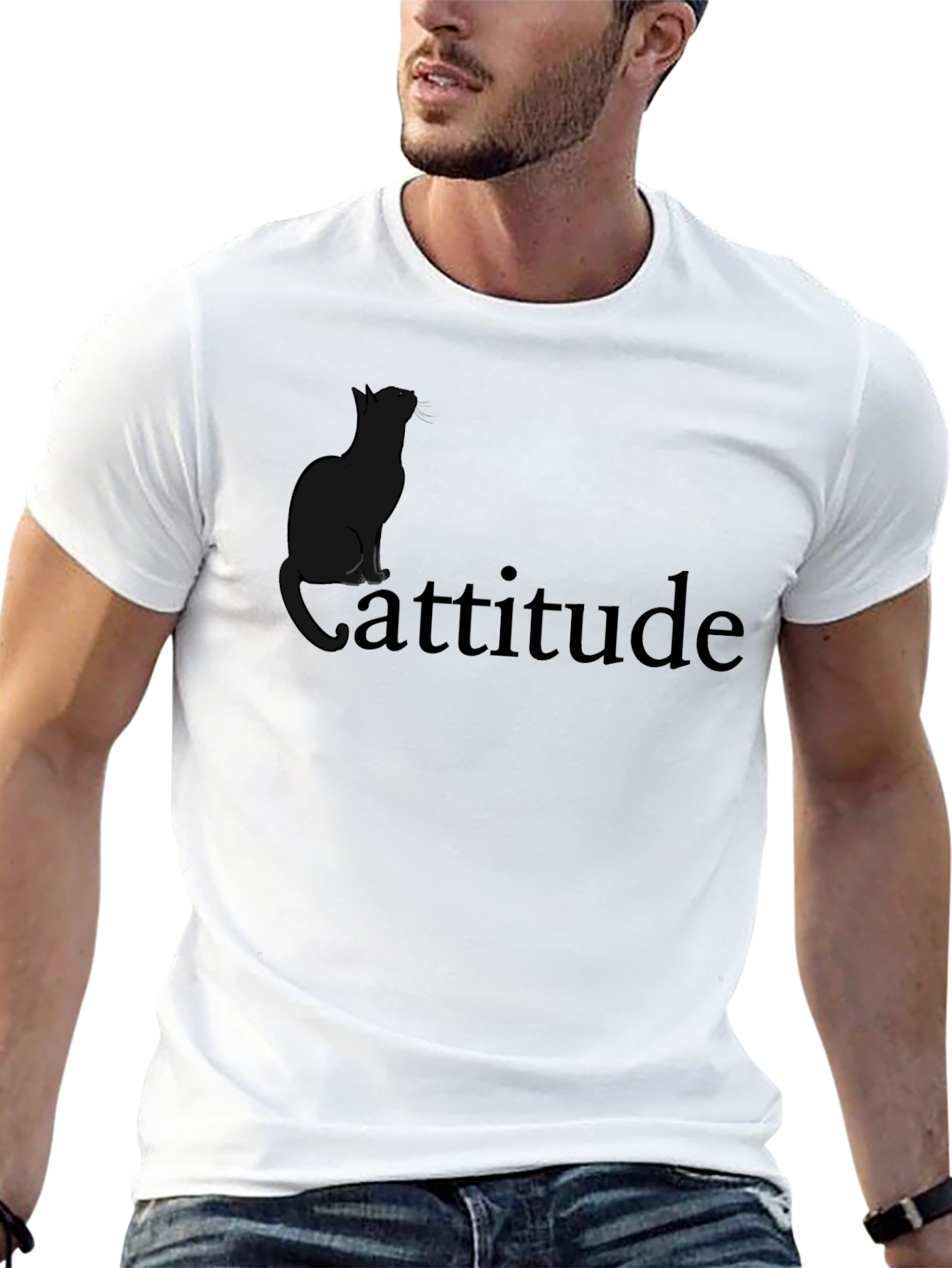 Cattitude T-Shirt - Cat Lover Tee