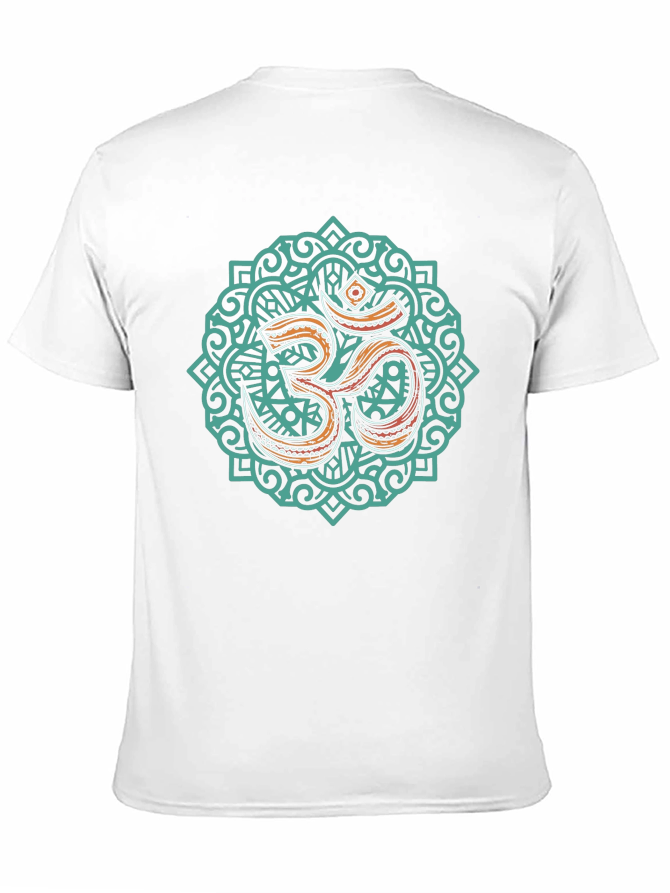 Om Mandala Graphic Black T-Shirt