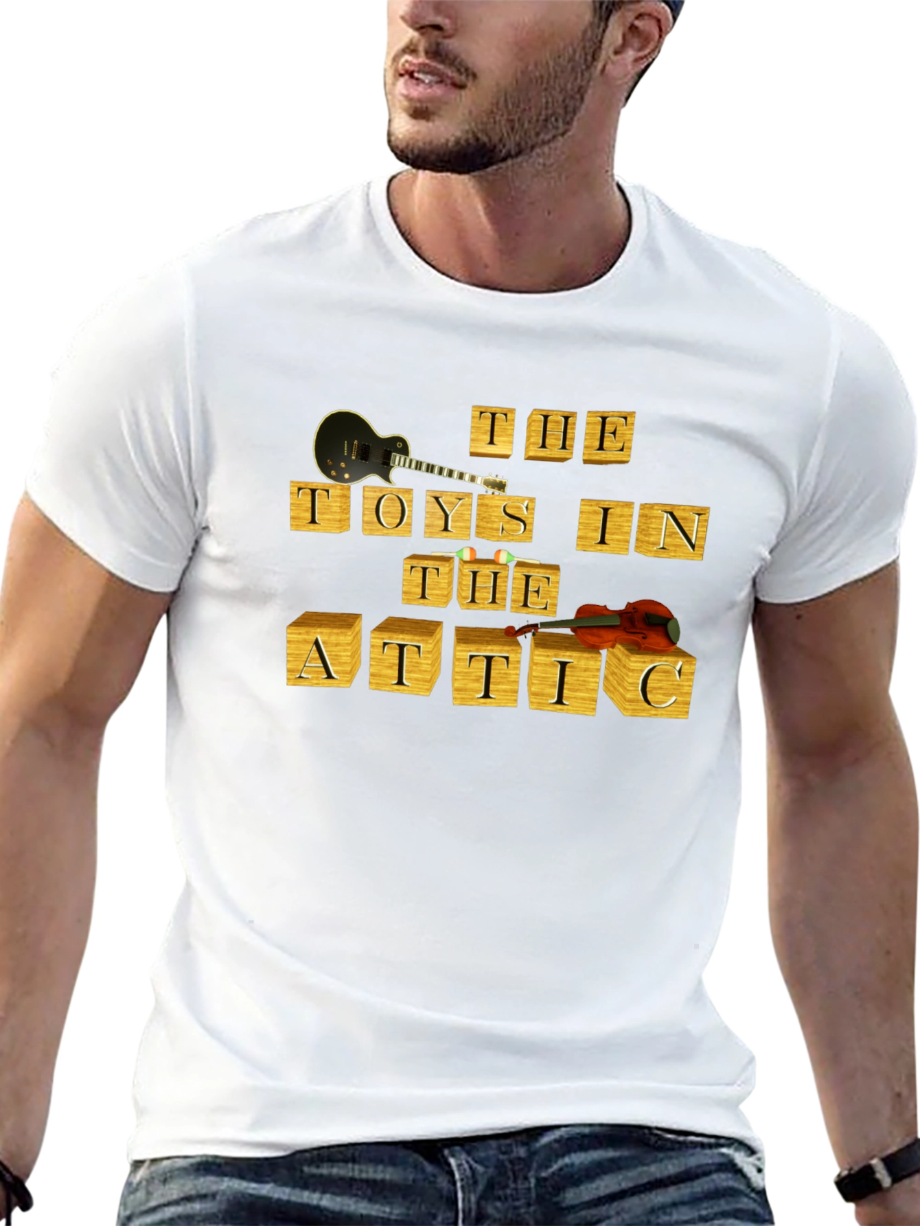 The Toys in the Attic Black Graphic Tee
