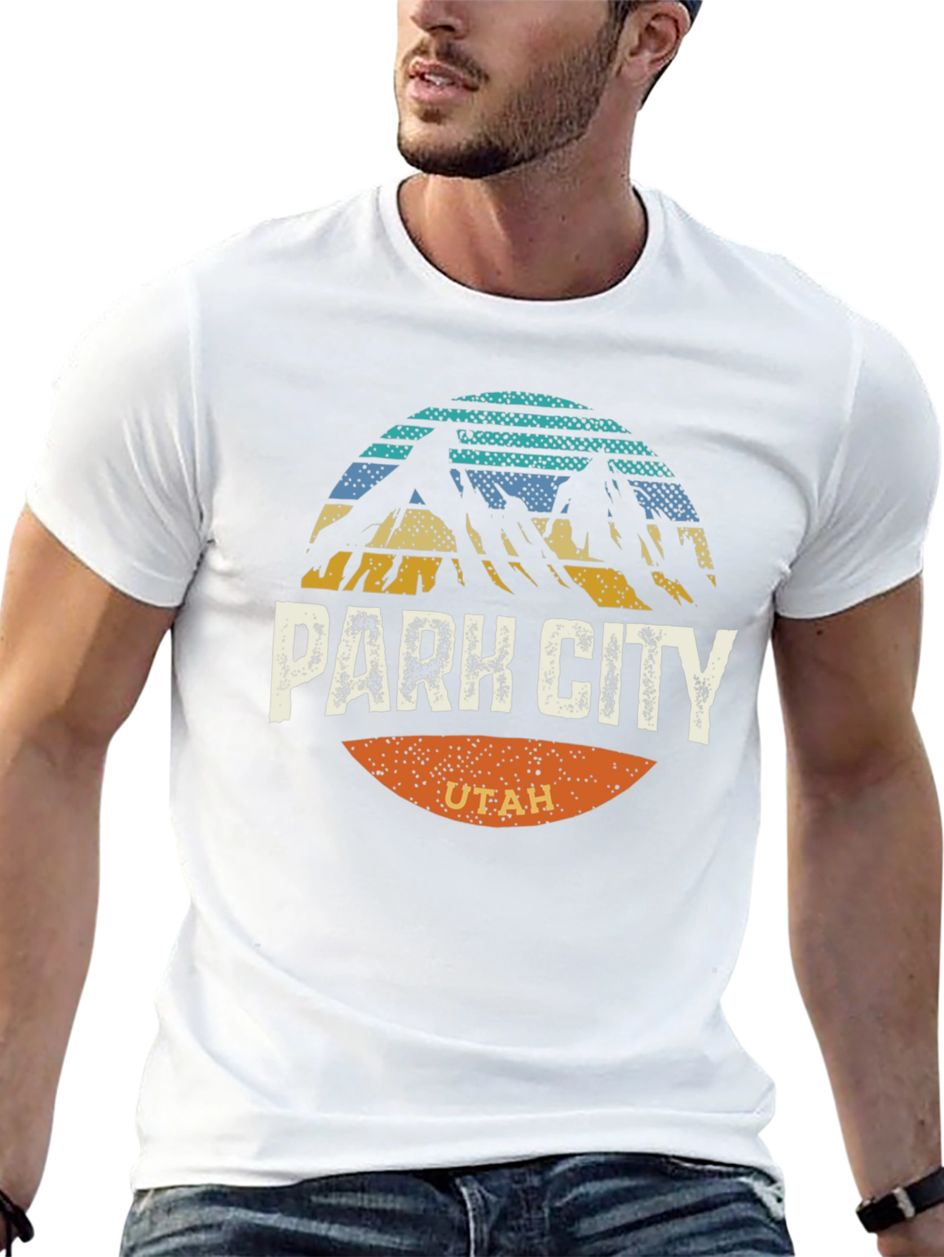 Park City Utah Retro Graphic Tee