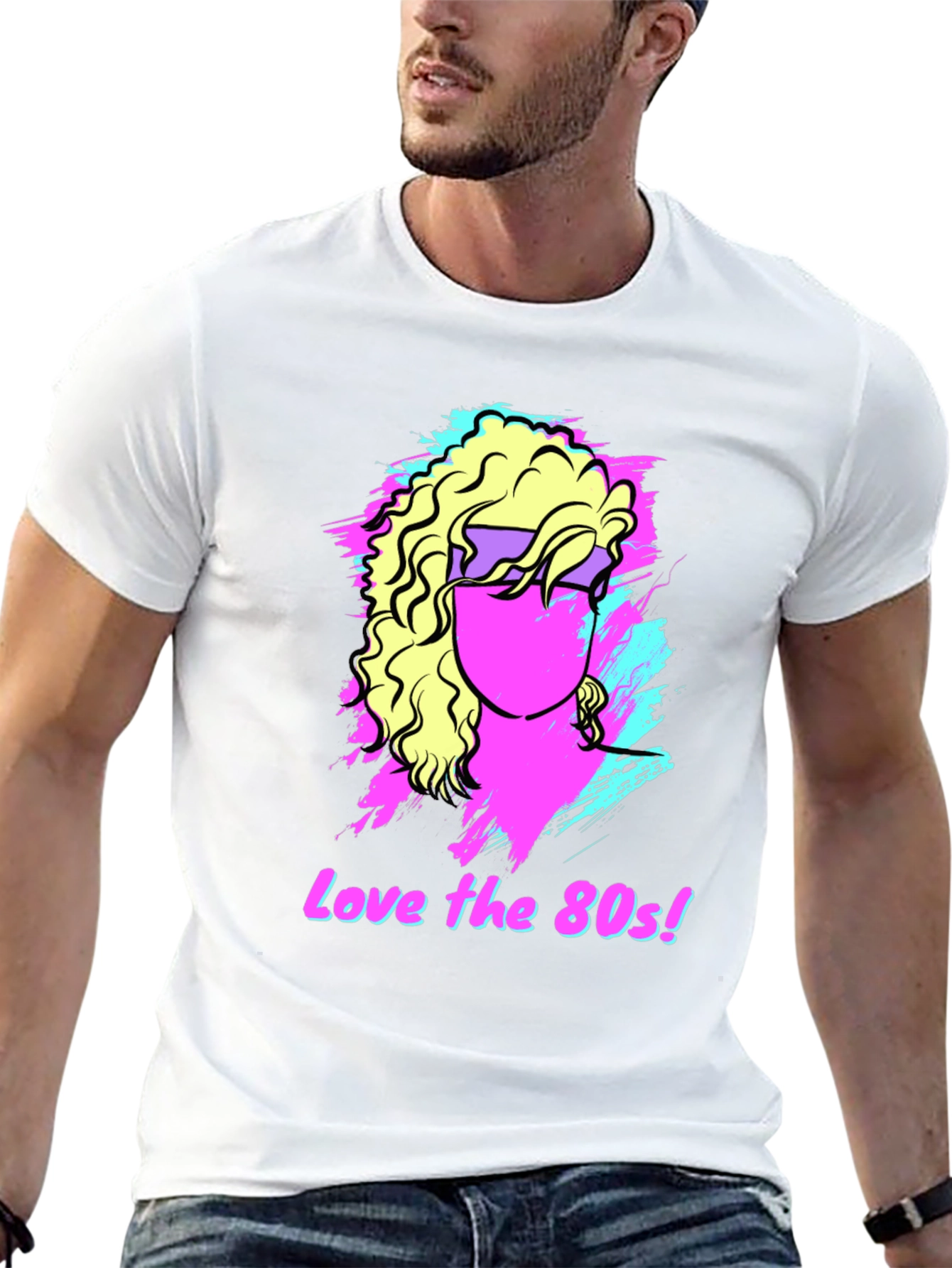 80s Style Graphic Tee