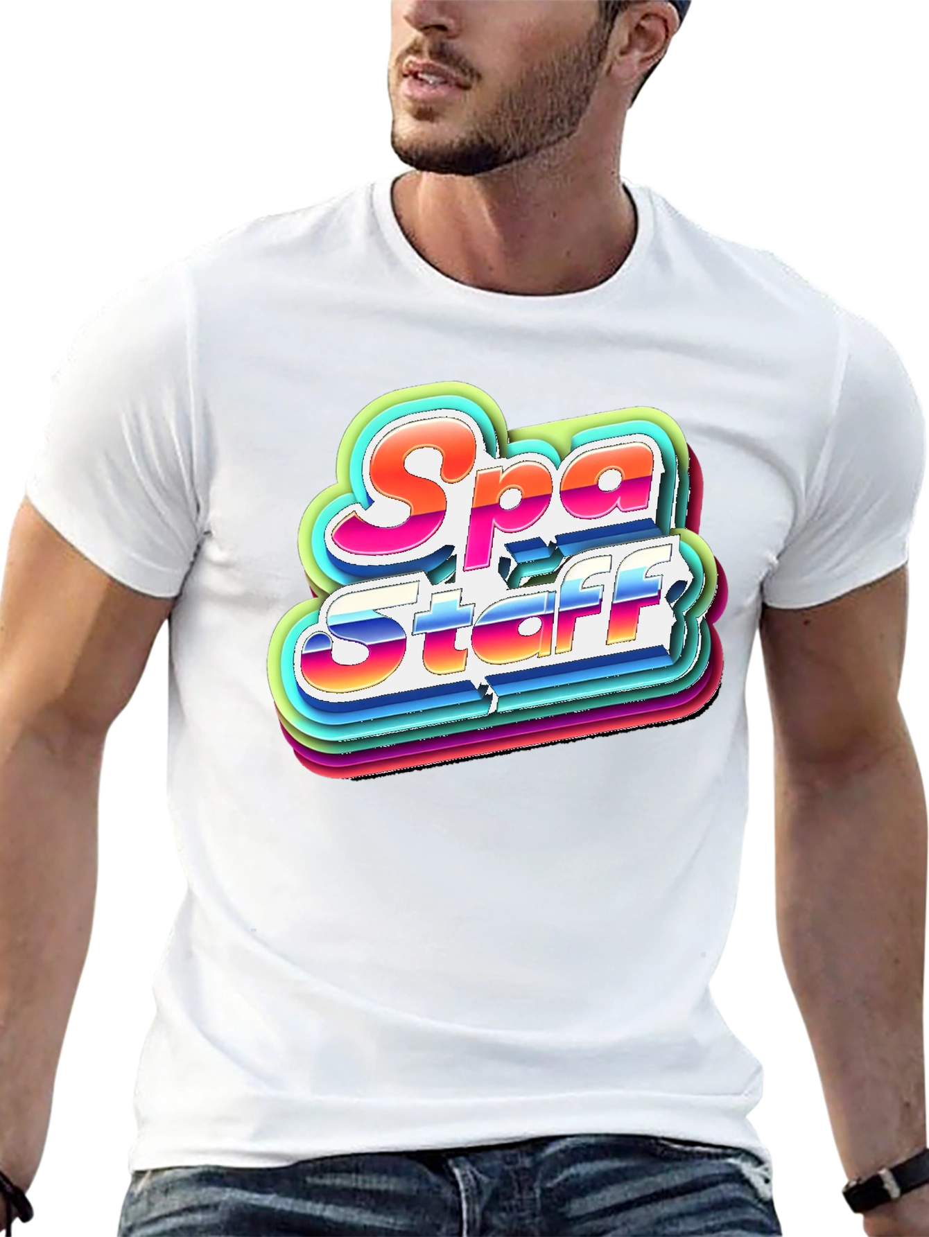 Spa Staff Retro T-Shirt