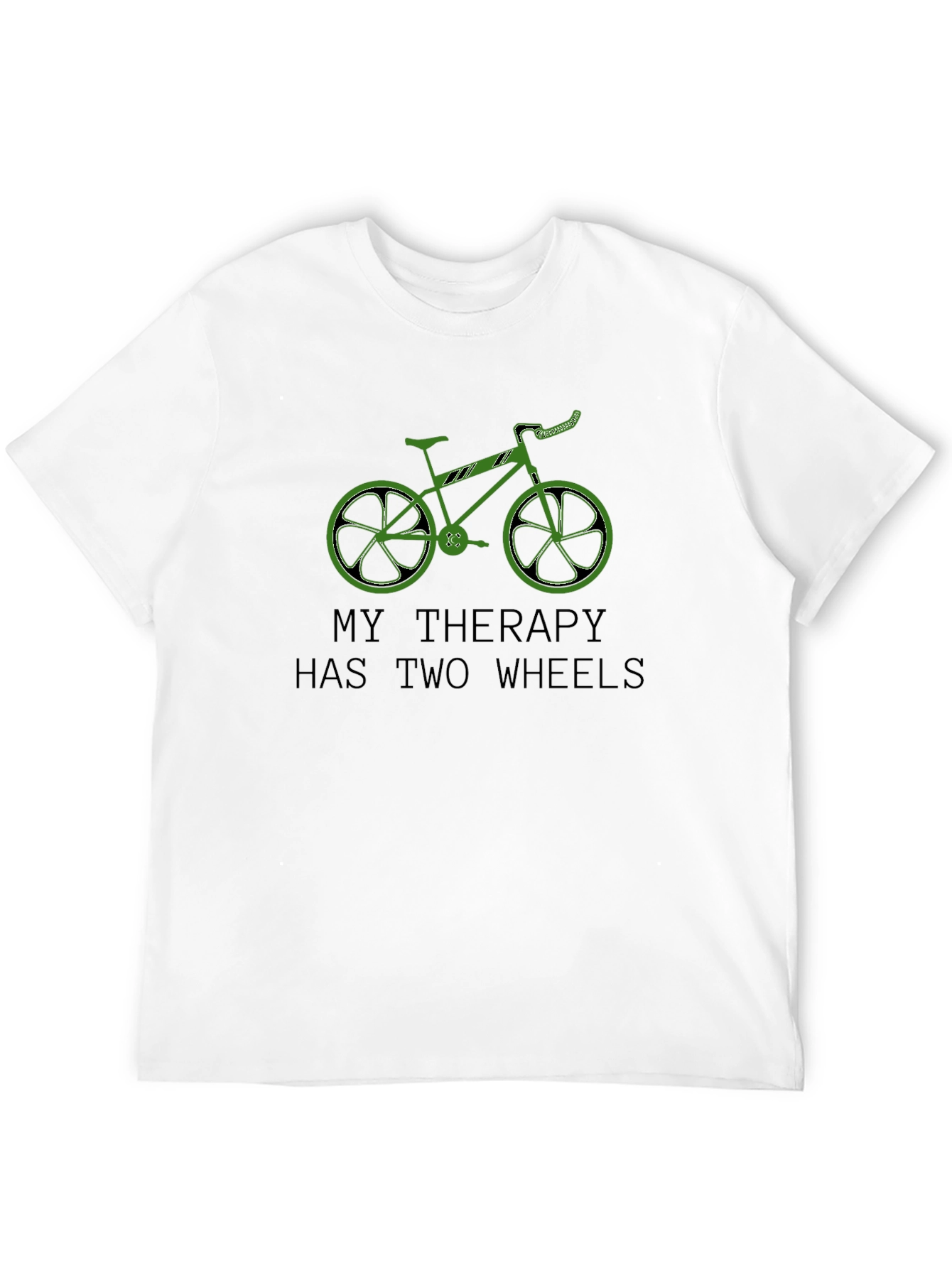 My Therapy Has Two Wheels Graphic Tee