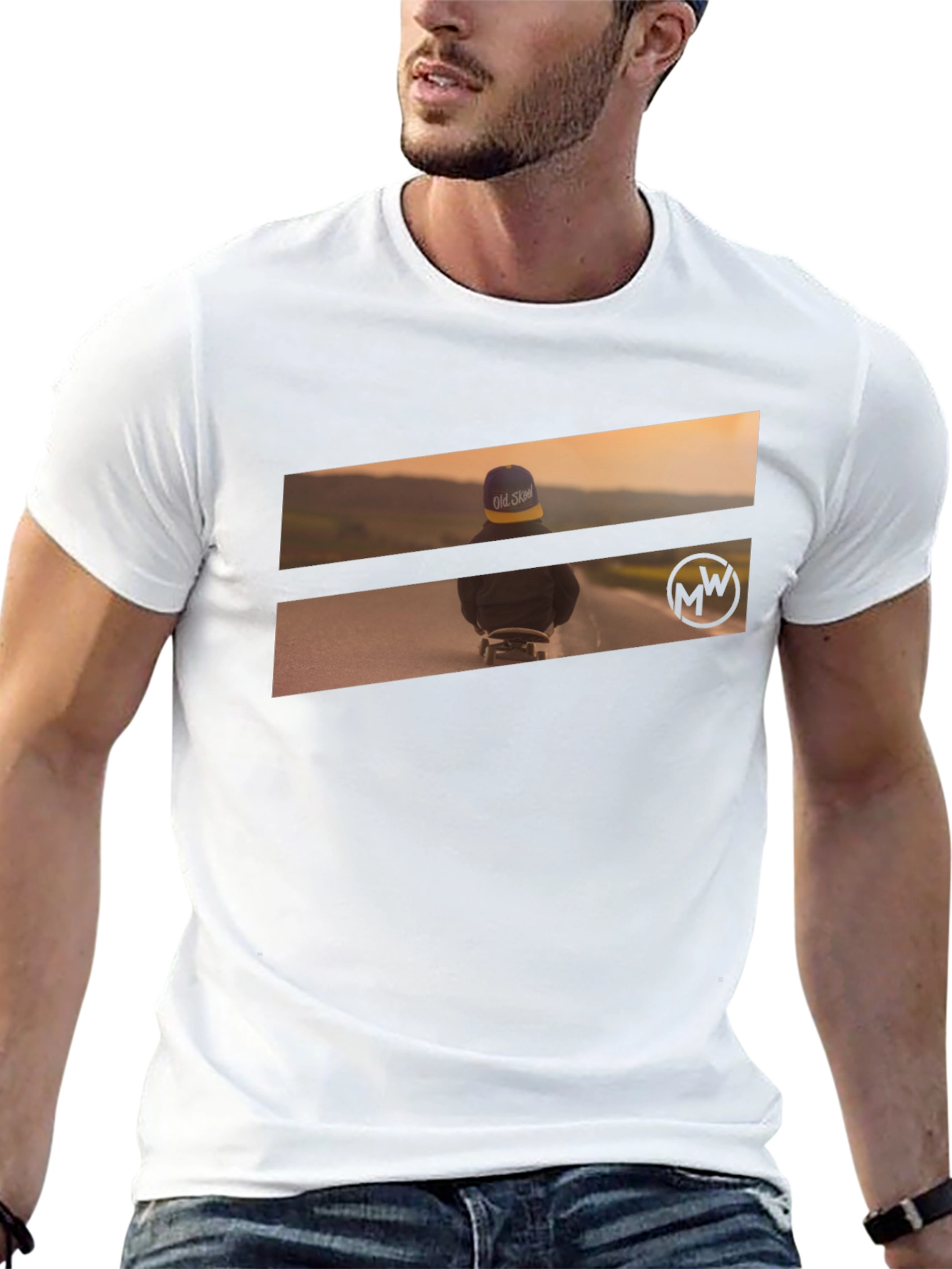 Skateboarder T-Shirt - Cool Graphic Tee