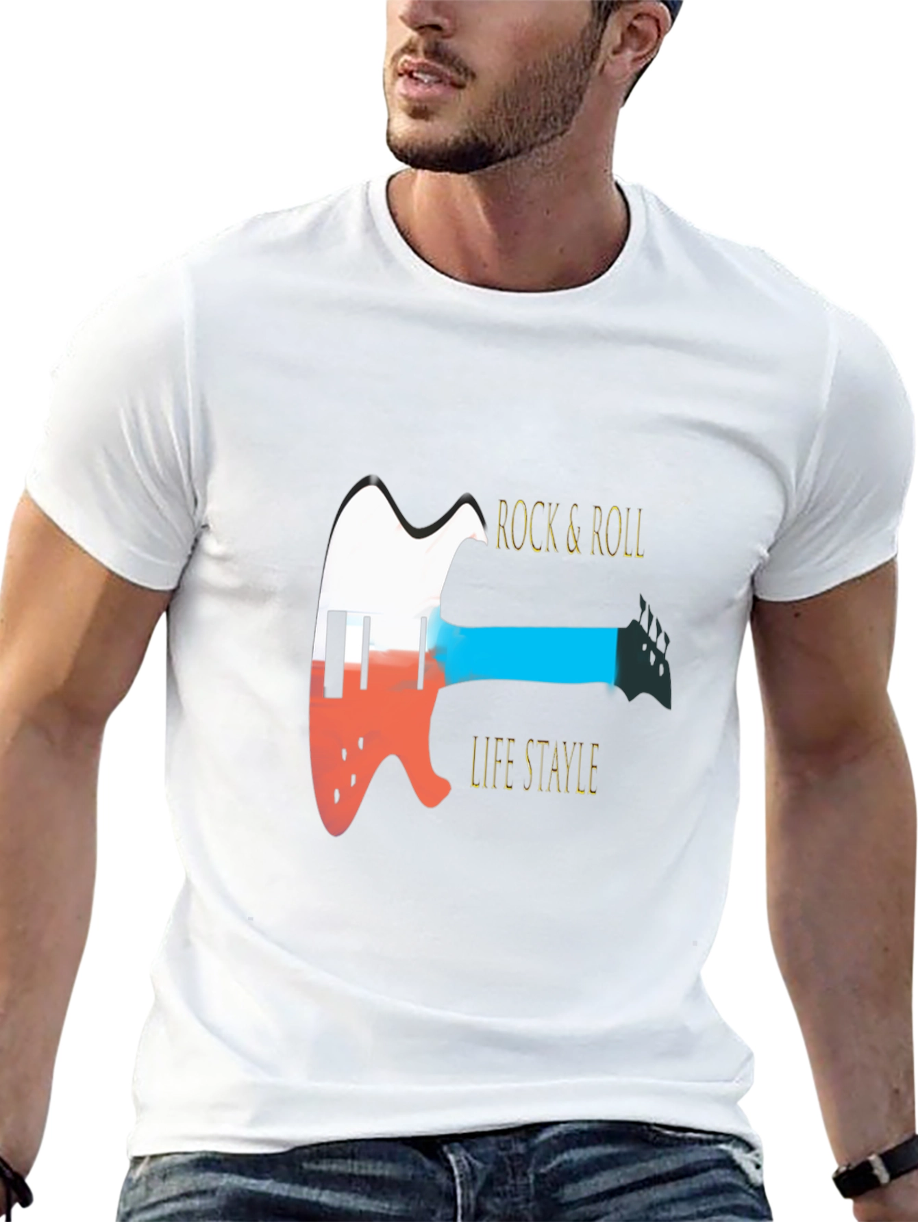 Rock & Roll Lifestyle Graphic Tee