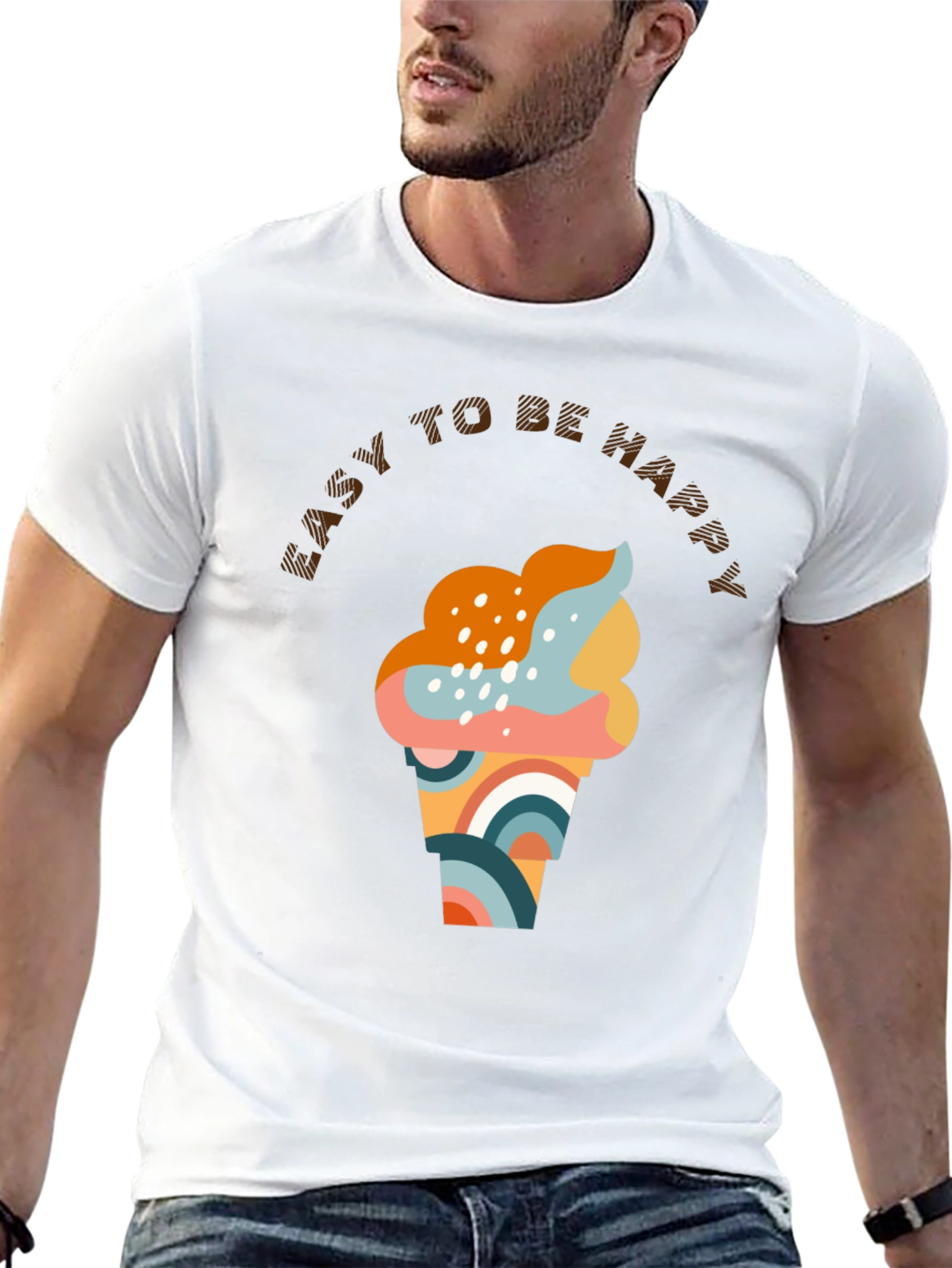 Easy To Be Happy Graphic Tee
