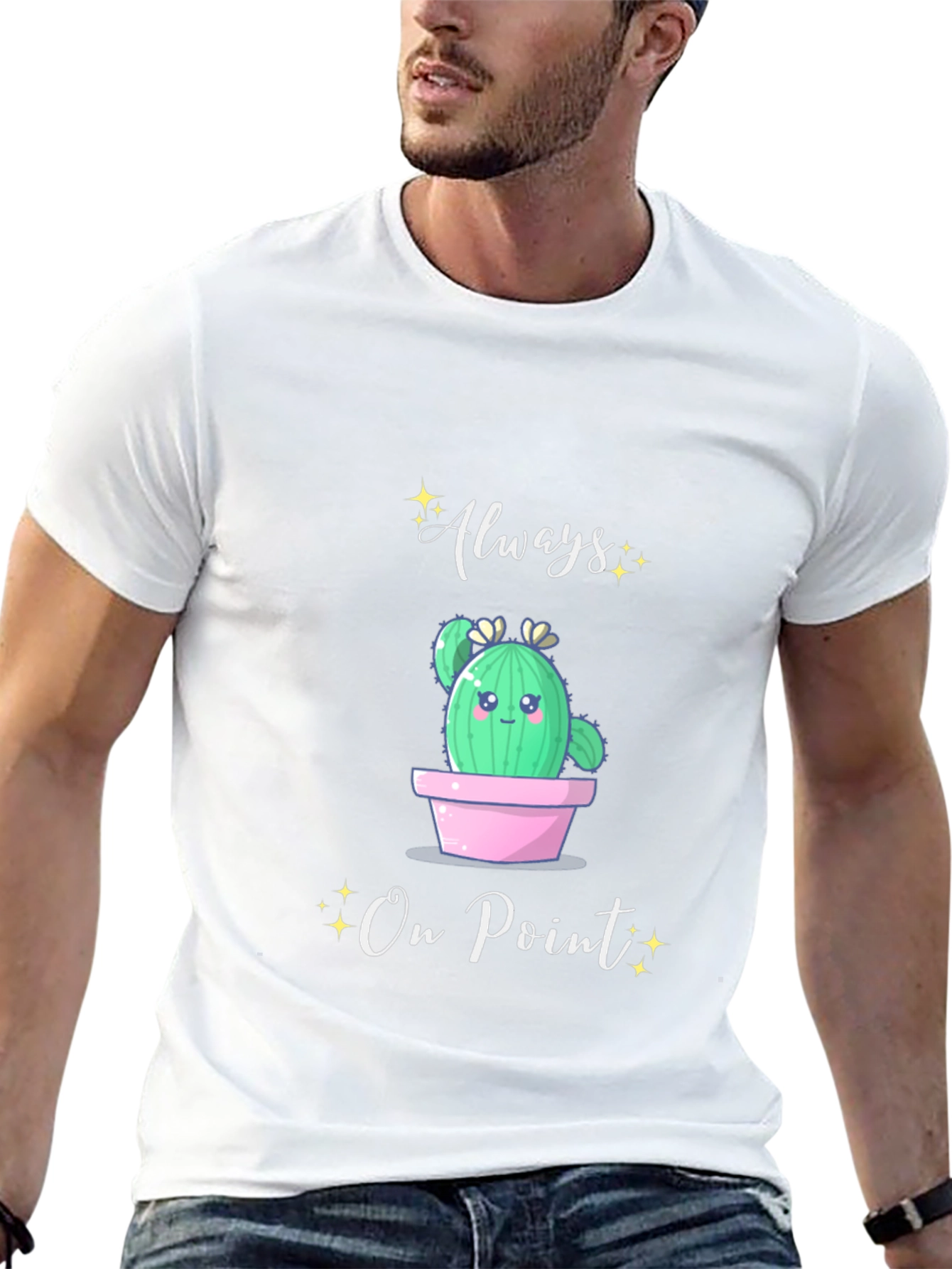 Always On Point Cactus Graphic Tee