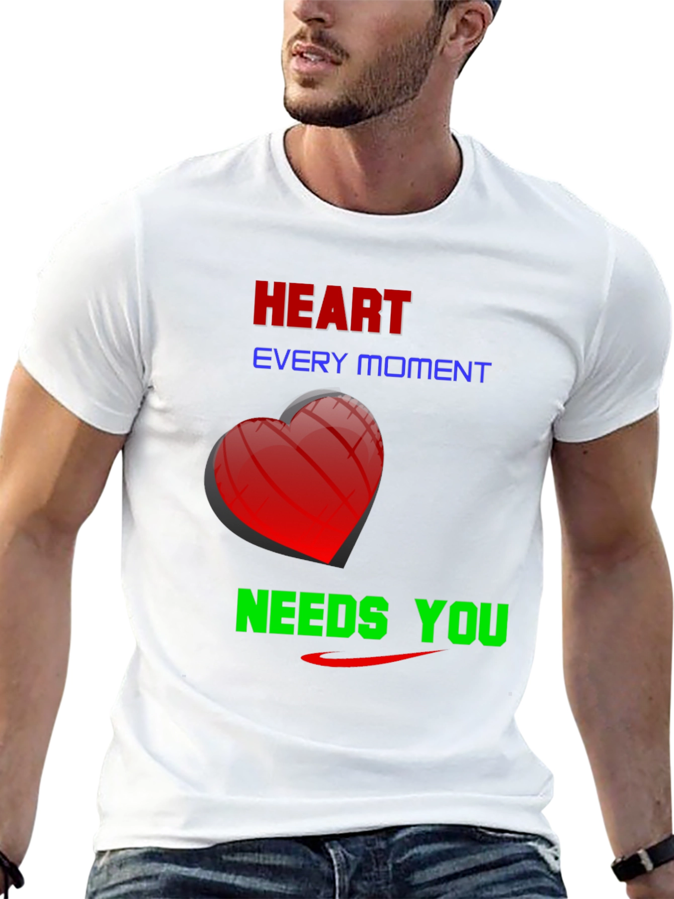 Heart Every Moment Needs You - Graphic Tee