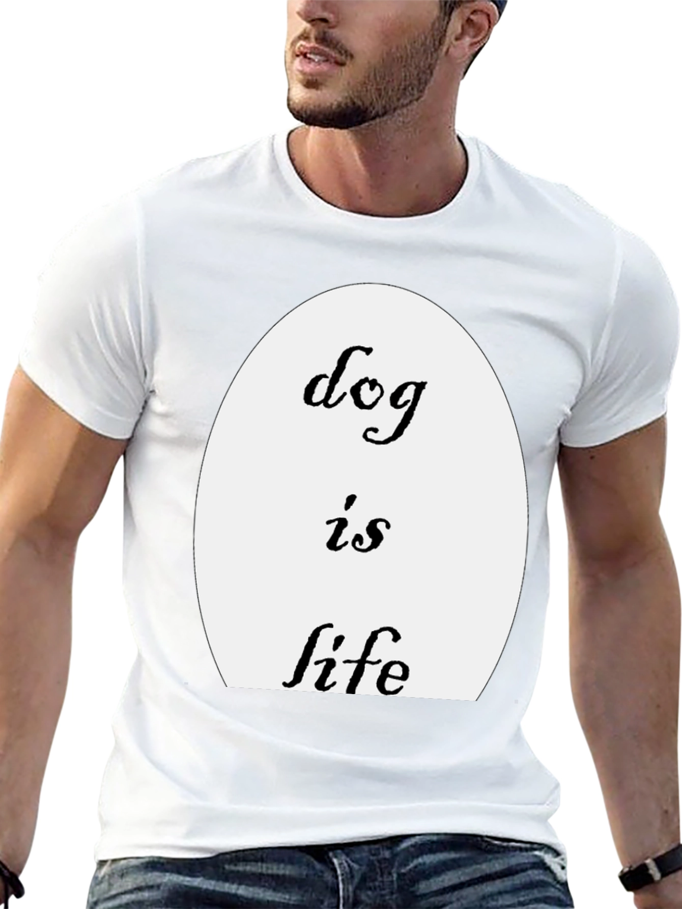 Dog is Life Graphic Tee