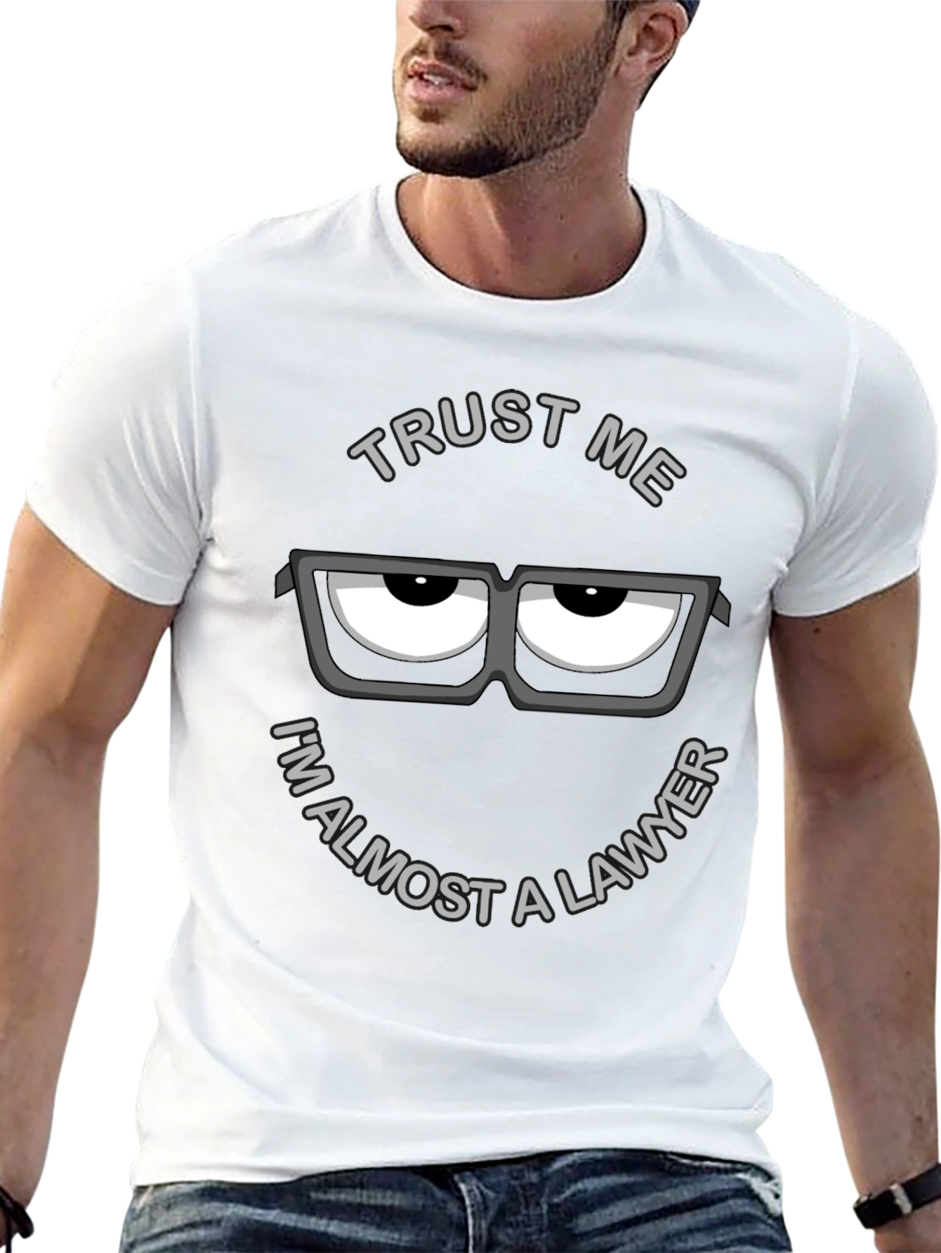 Trust Me Im Almost a Lawyer Graphic T-Shirt